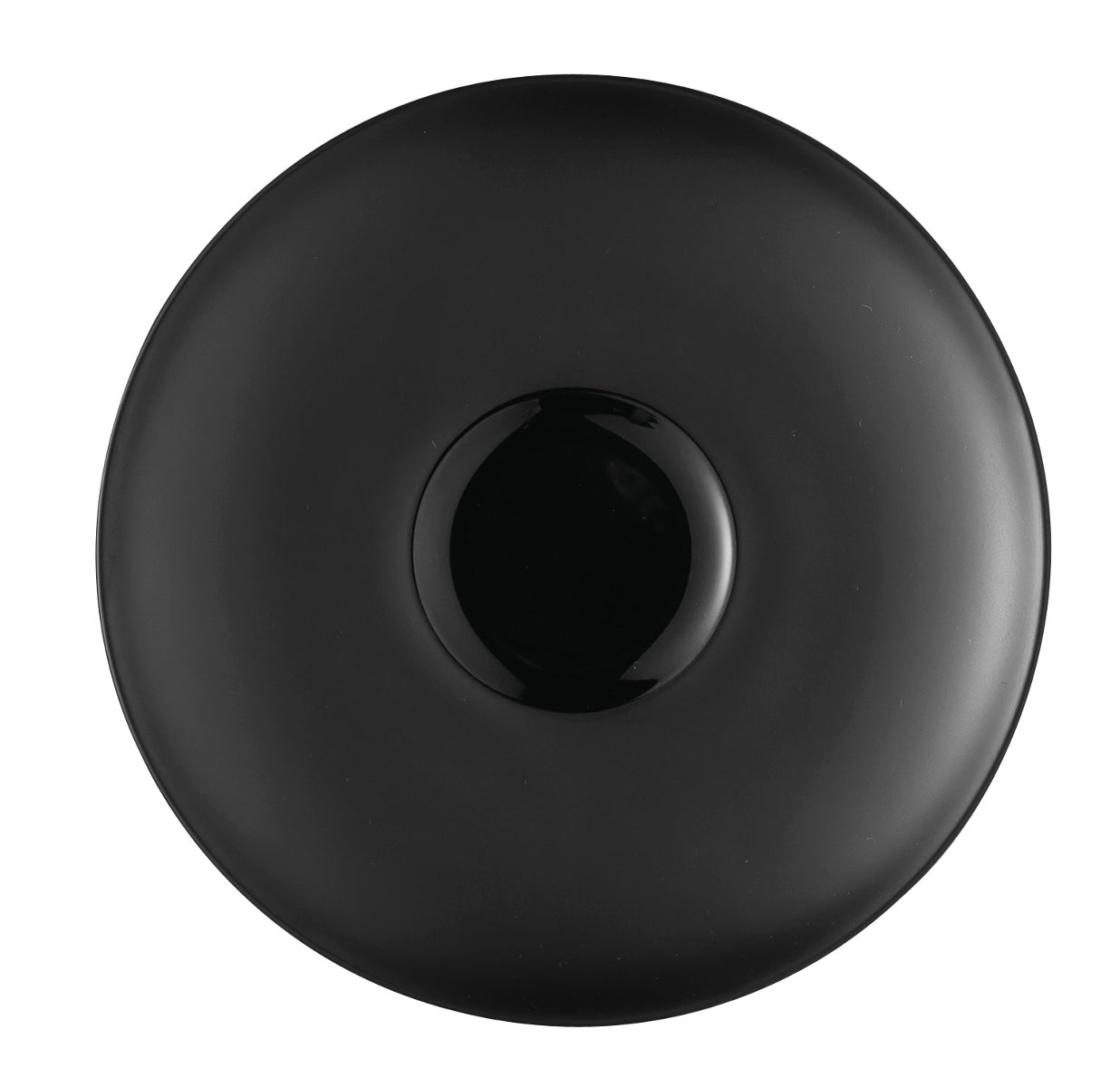 Rosenthal TAC Gropius Black Tee-Untertasse 16 cm