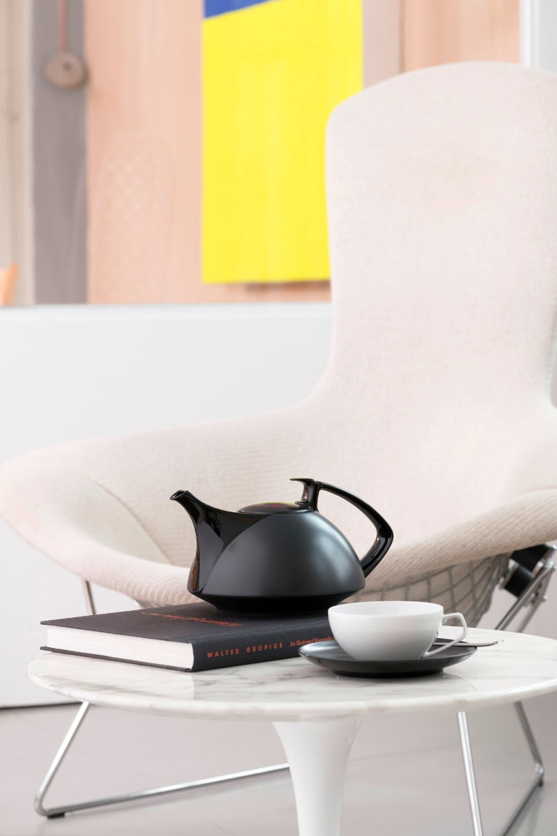 Rosenthal TAC Gropius Black Tee-Untertasse 16 cm
