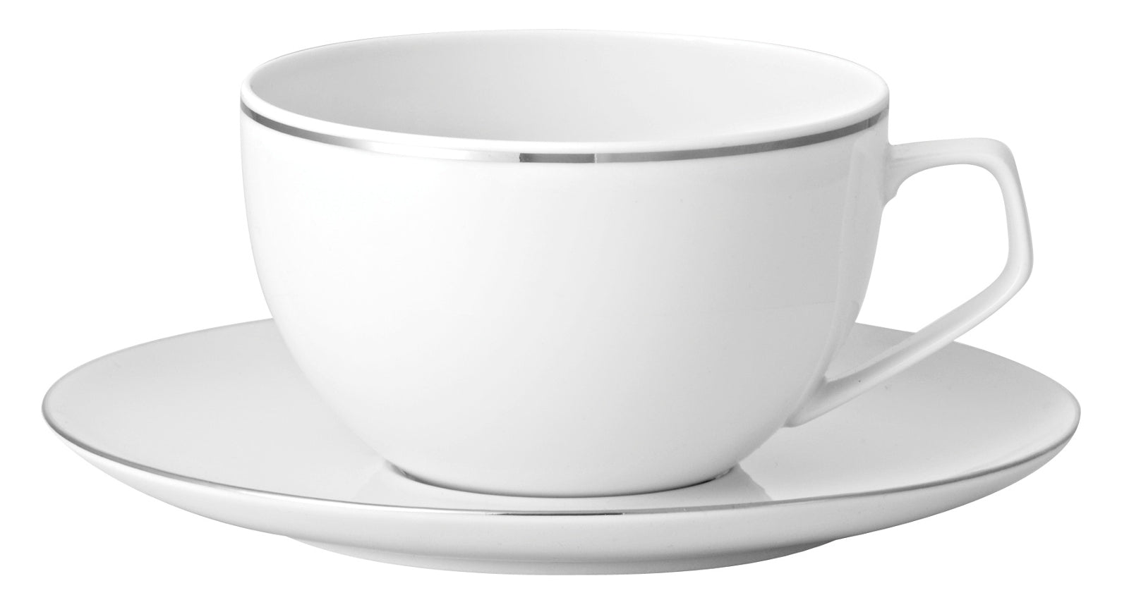 Rosenthal TAC Gropius Platin Kombitasse 2tlg