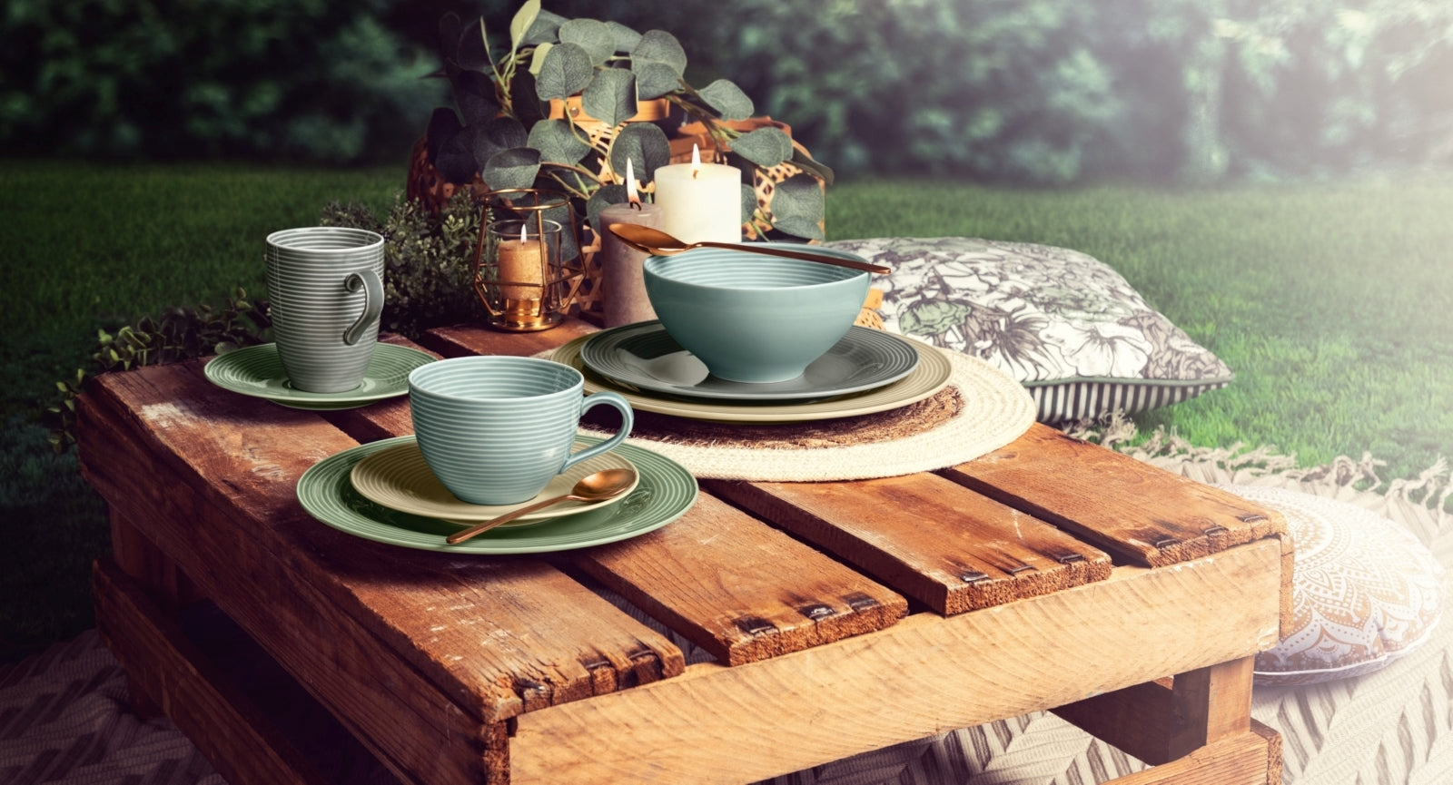 Seltmann Weiden Beat Arktisblau uni Foodbowl 28 cm