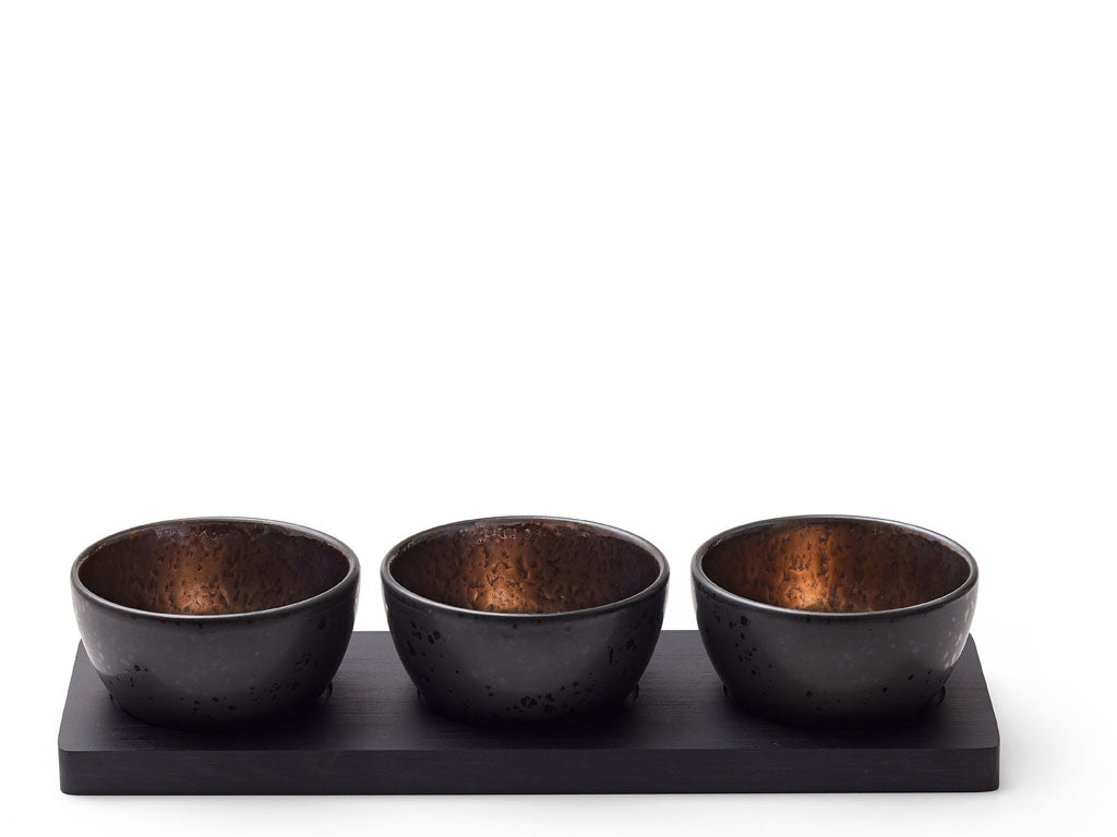 Bitz Cabaret black/bronze Set