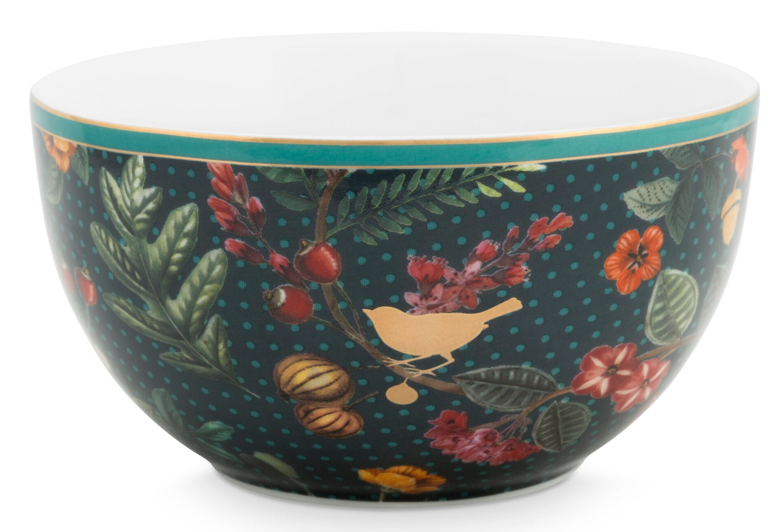 PIP STUDIO Winter Wonderland Overall Dark Blue Bowl 12 cm