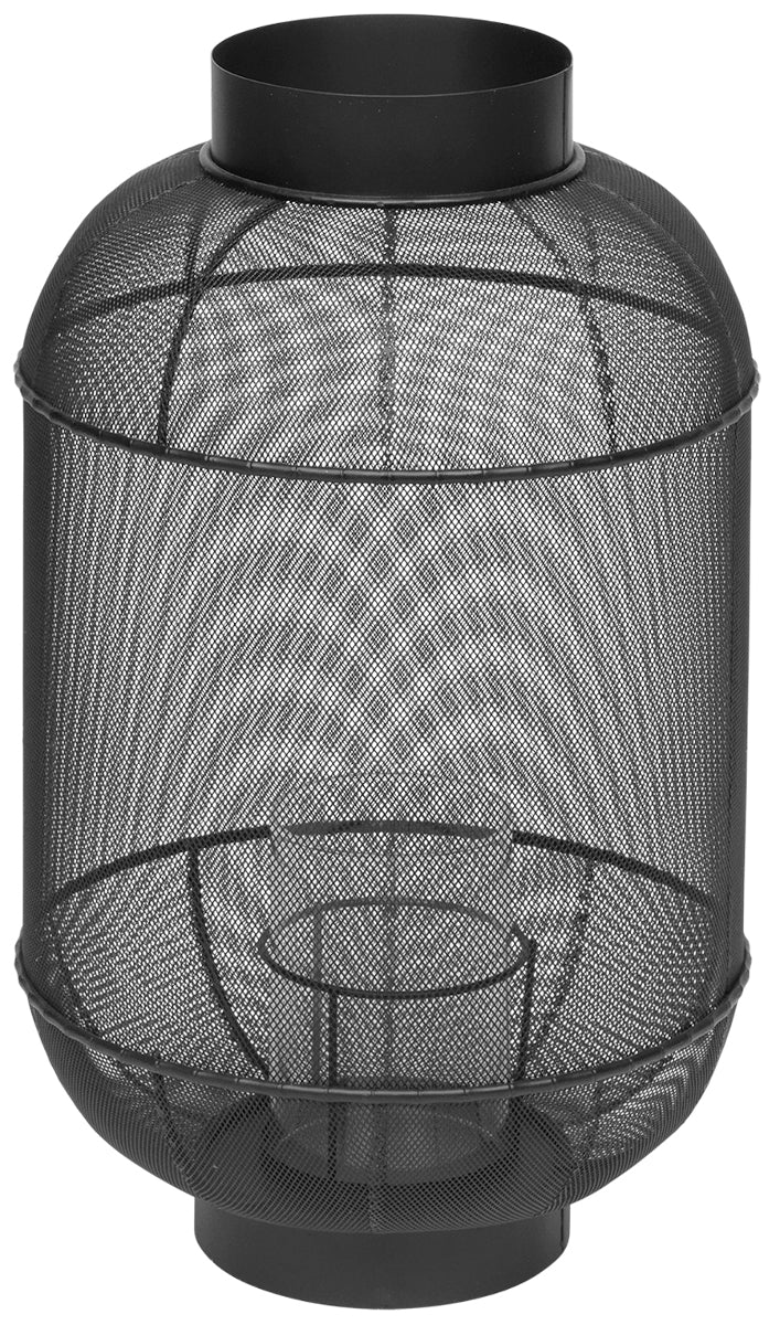 Broste Copenhagen Bull Laterne Metall/Glas black 50 cm