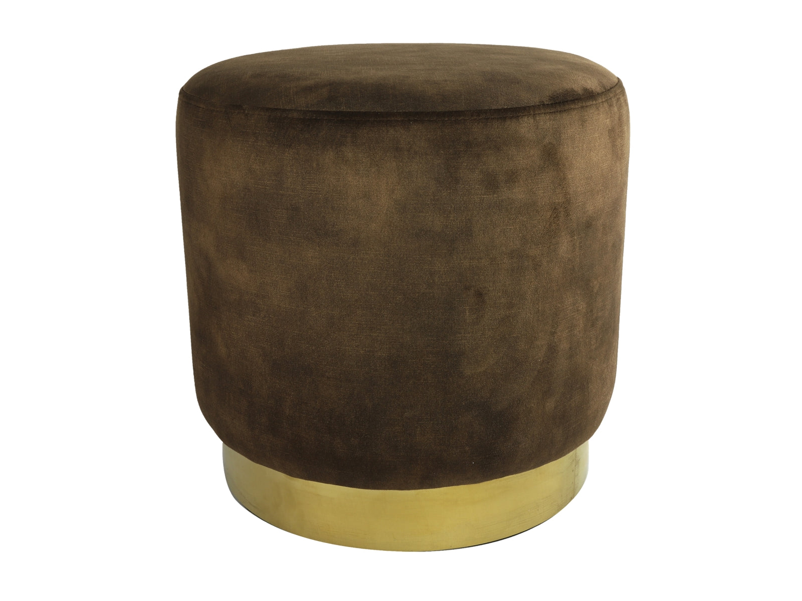 Decostar Millville Hocker rund dunkelbraun