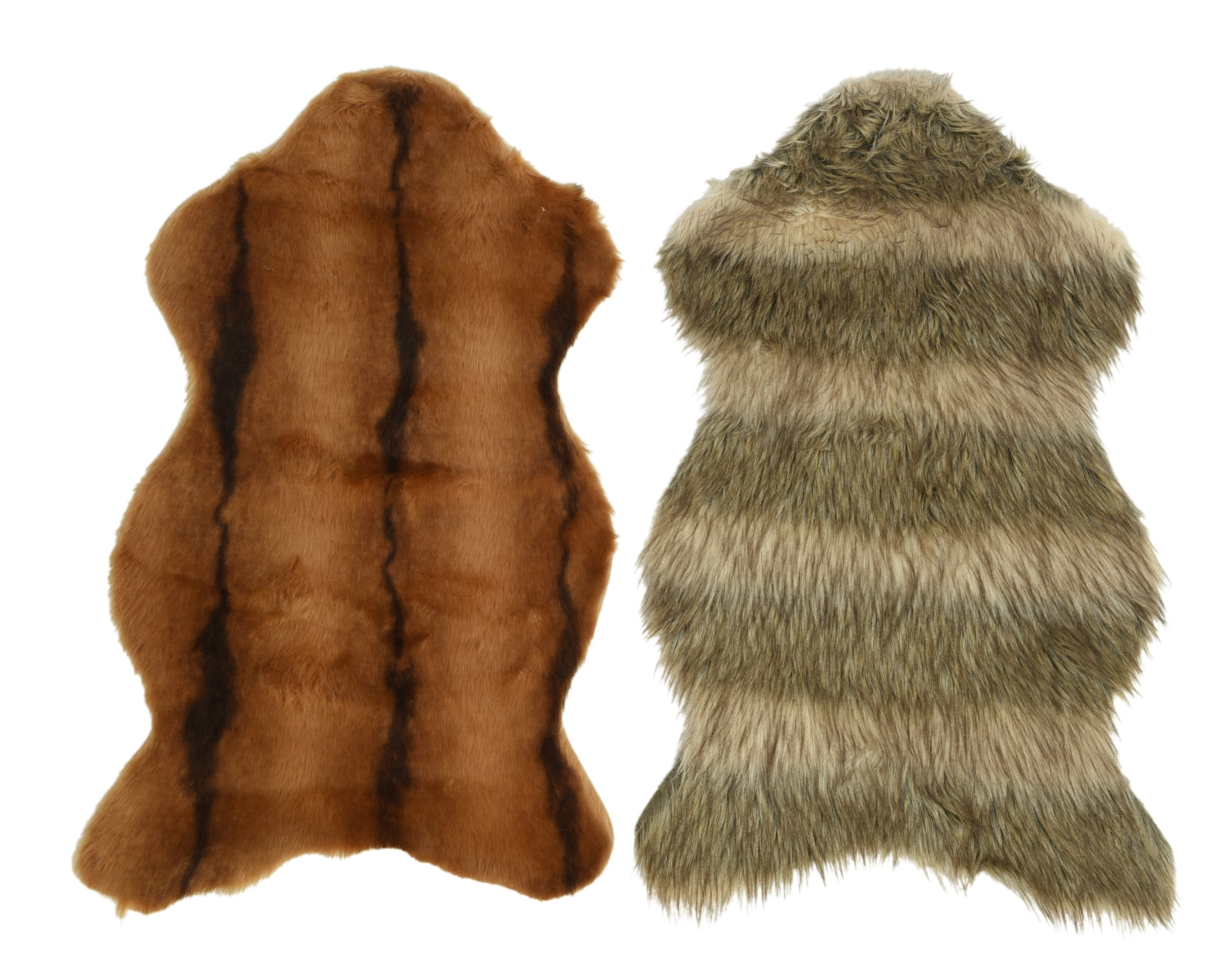 Decoris Teppich Kunstfell 50 x 90 cm sortiert