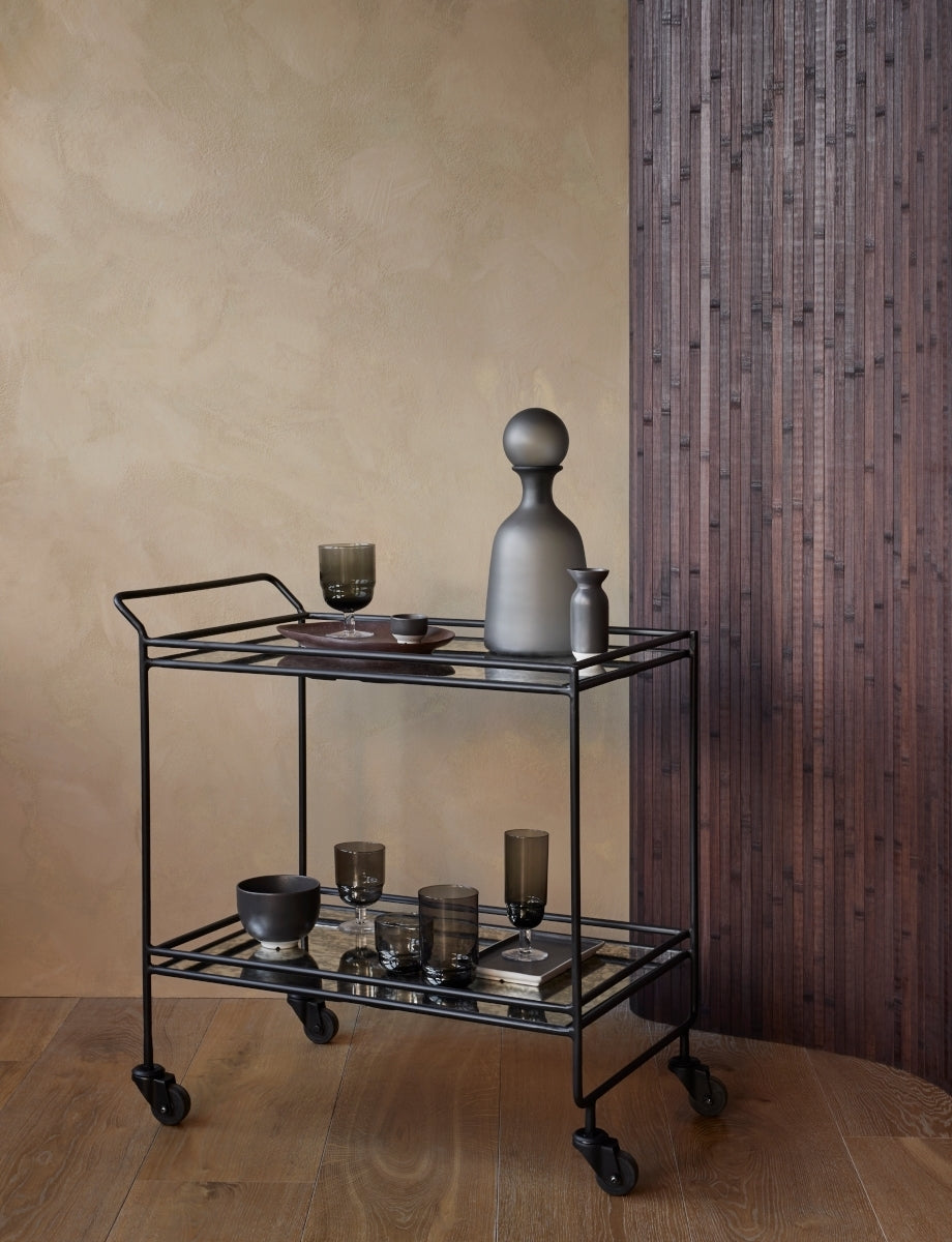 Broste Copenhagen NORDIC BISTRO Trinkglas smoke 0,35 l