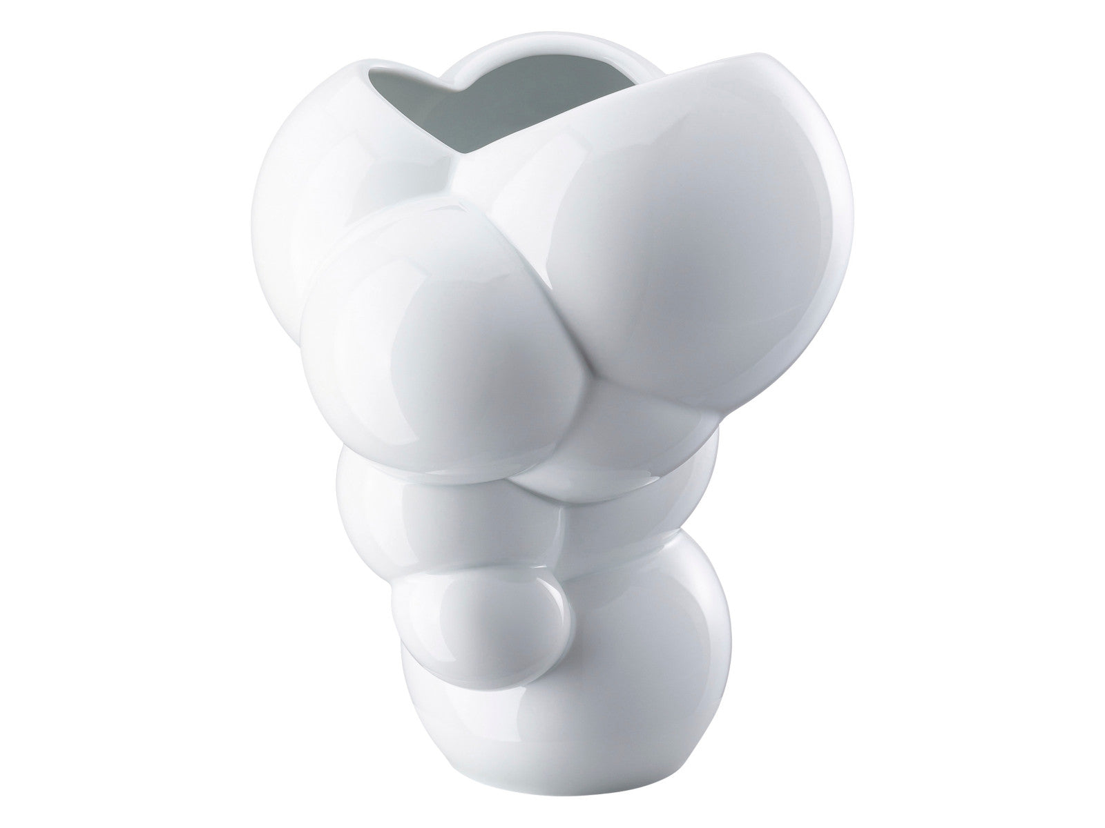 Rosenthal Skum Vase weiss 26 cm