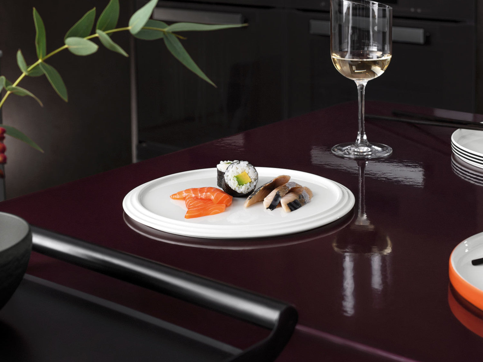 Villeroy & Boch Iconic Servierteller weiss Ø 24 cm