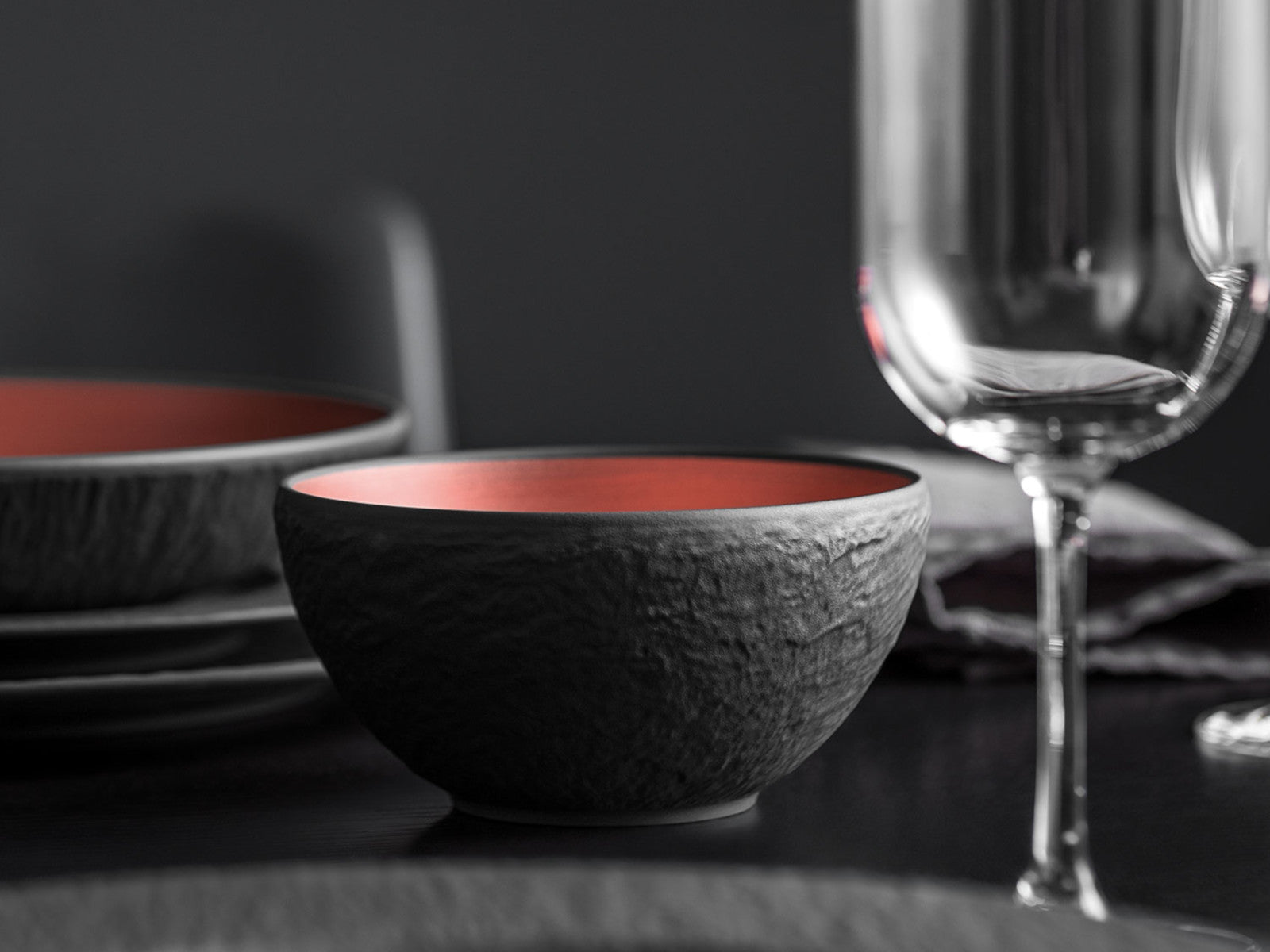 Villeroy & Boch Manufacture Rock Glow Bol 14 cm Set4