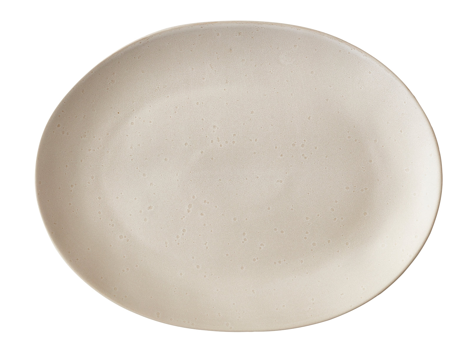 Bitz BITZ Steingut einfarbig Platte 22,5x30 cm cremewei