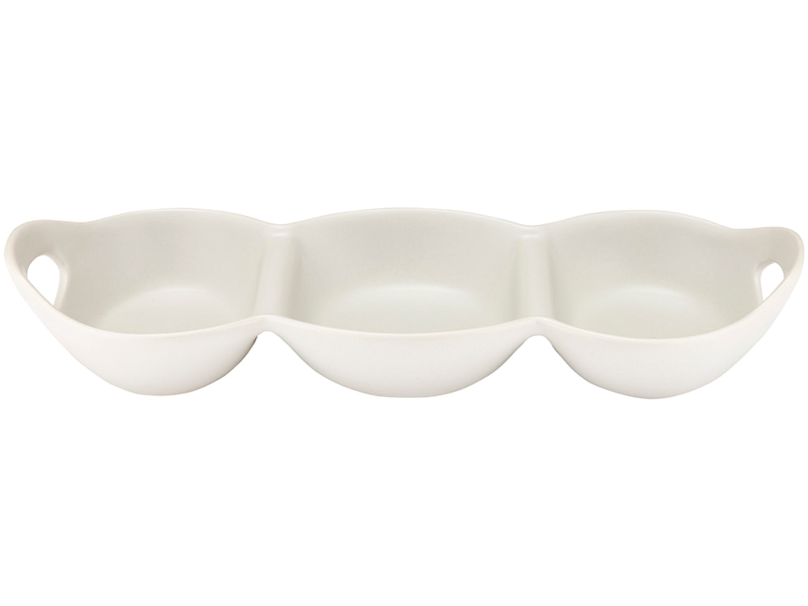 ladelle HOST Schale mit Griff steingrau 3tlg.