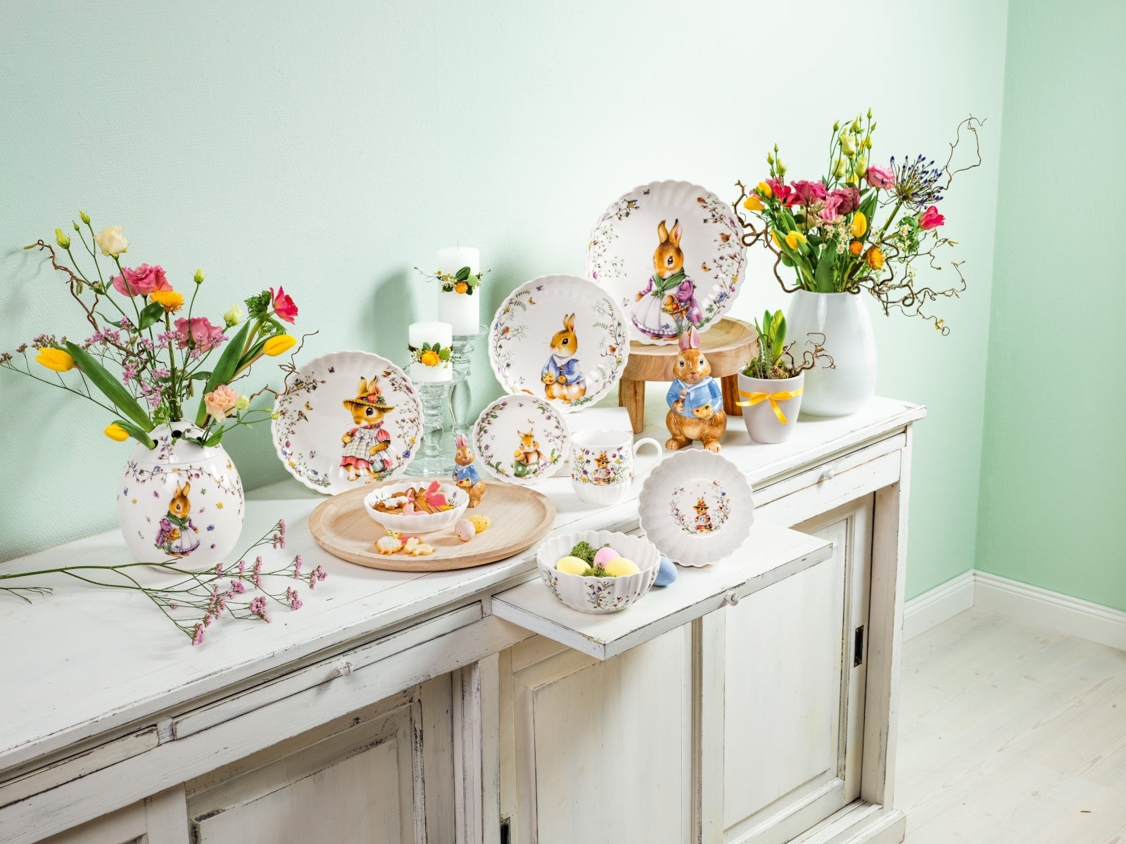 Villeroy & Boch Spring Fantasy Becher mit Henkel Familie 0,44l Set6 Lifestyle 5