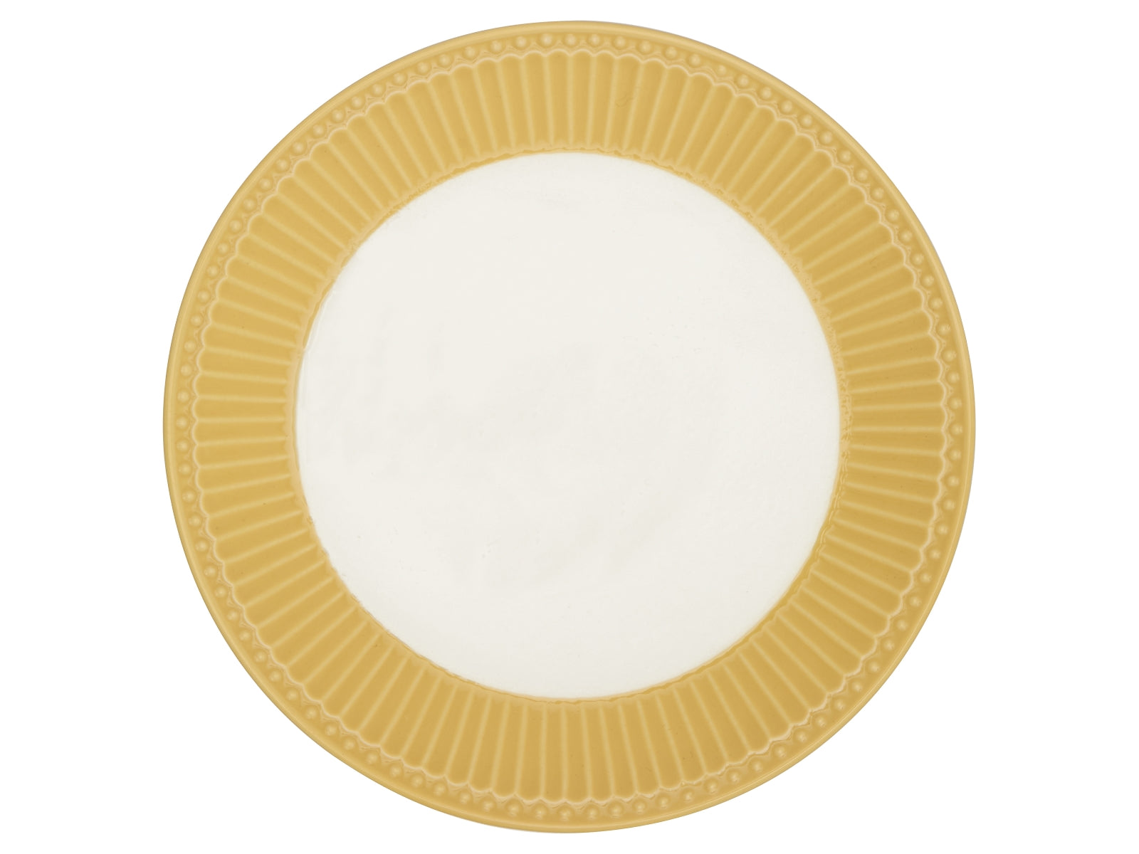 Greengate Alice Frühstücksteller honey mustard 23 cm