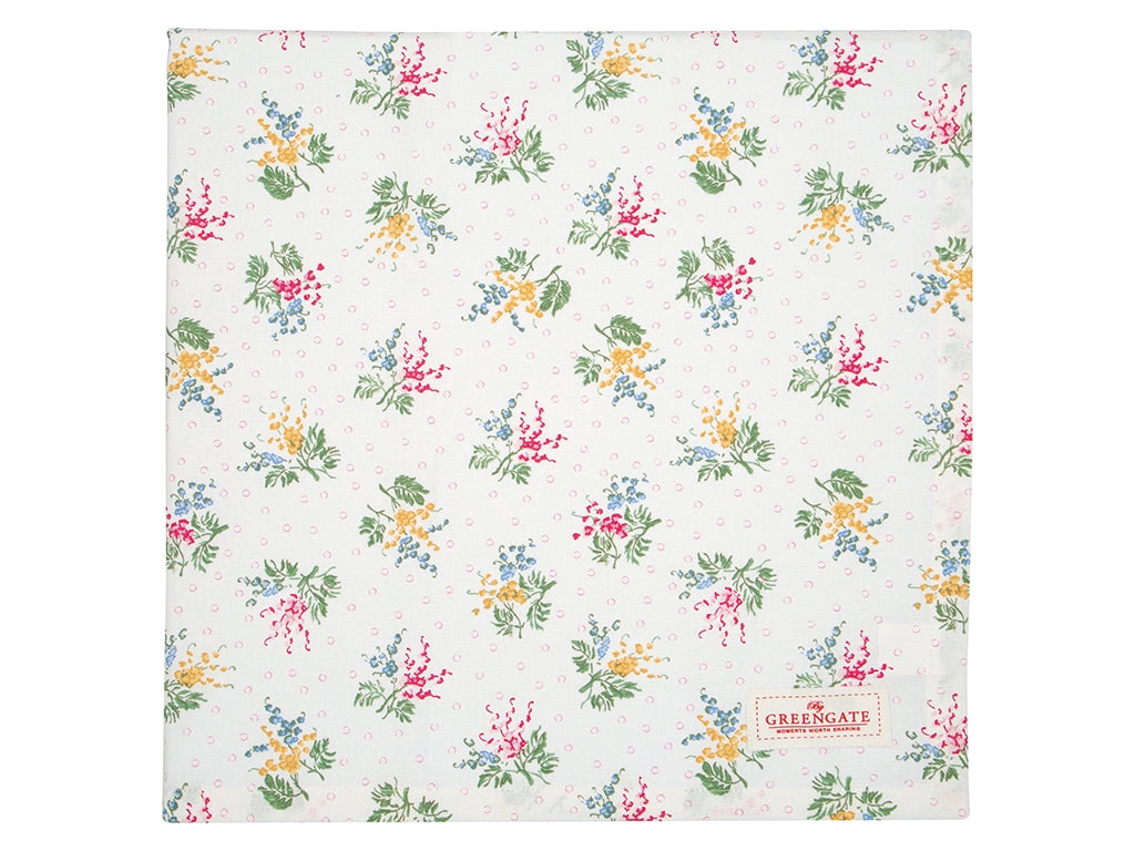 Greengate Mira Tischdecke white 150 x 150 cm