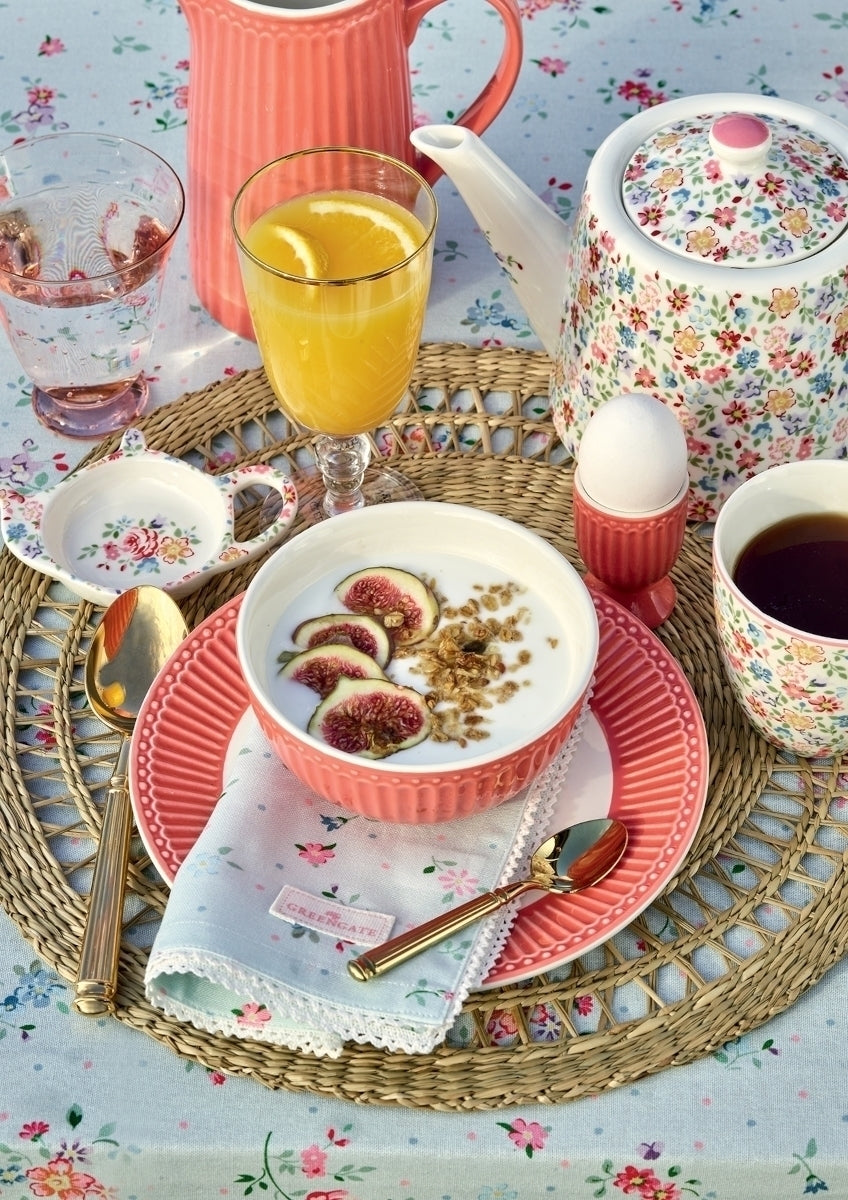 Greengate Mira Tischdecke white 150 x 150 cm