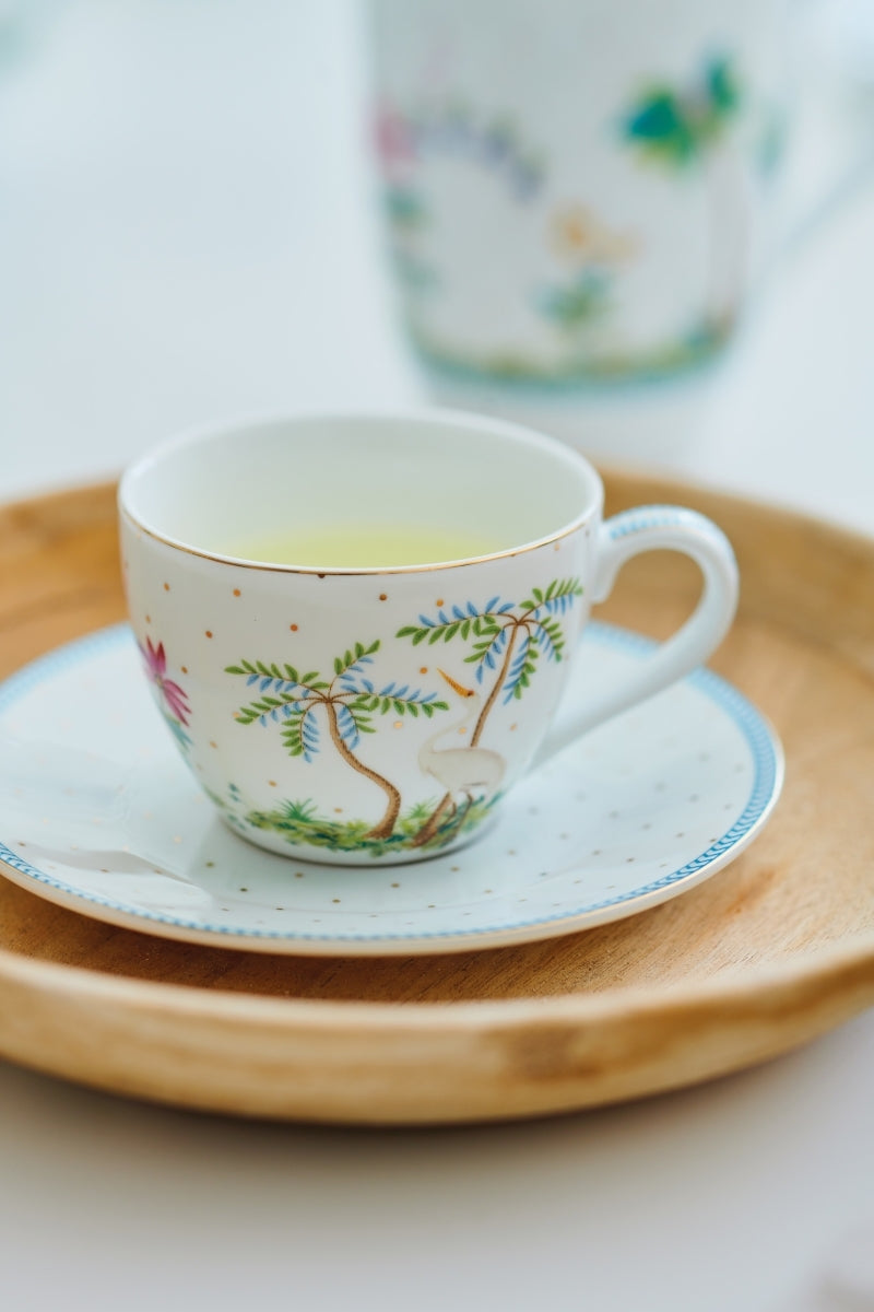 PIP STUDIO Jolie Dots Gold Espressotasse & Untertasse Set2