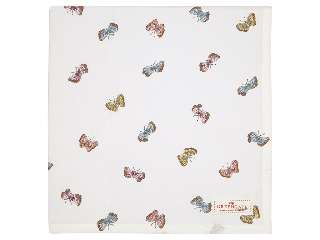 Greengate Maisie Tischdecke white 150 x 150 cm