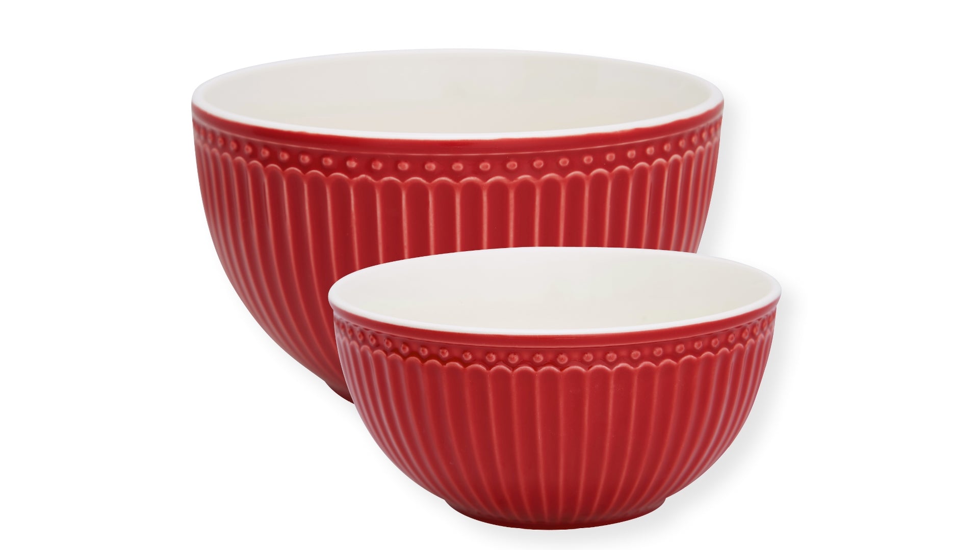 Greengate Alice Servierschüssel red Set2