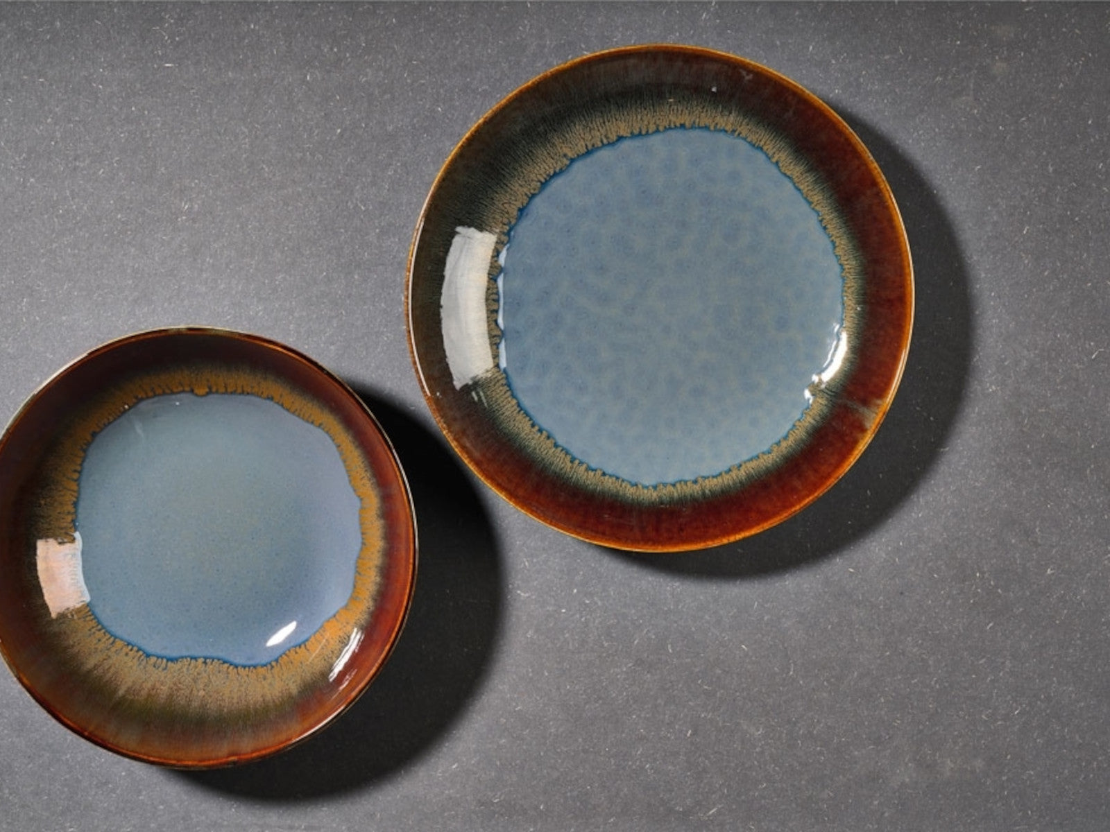 Villa Collection Servierschale blau 31 x 8,5 cm Lifestyle 1