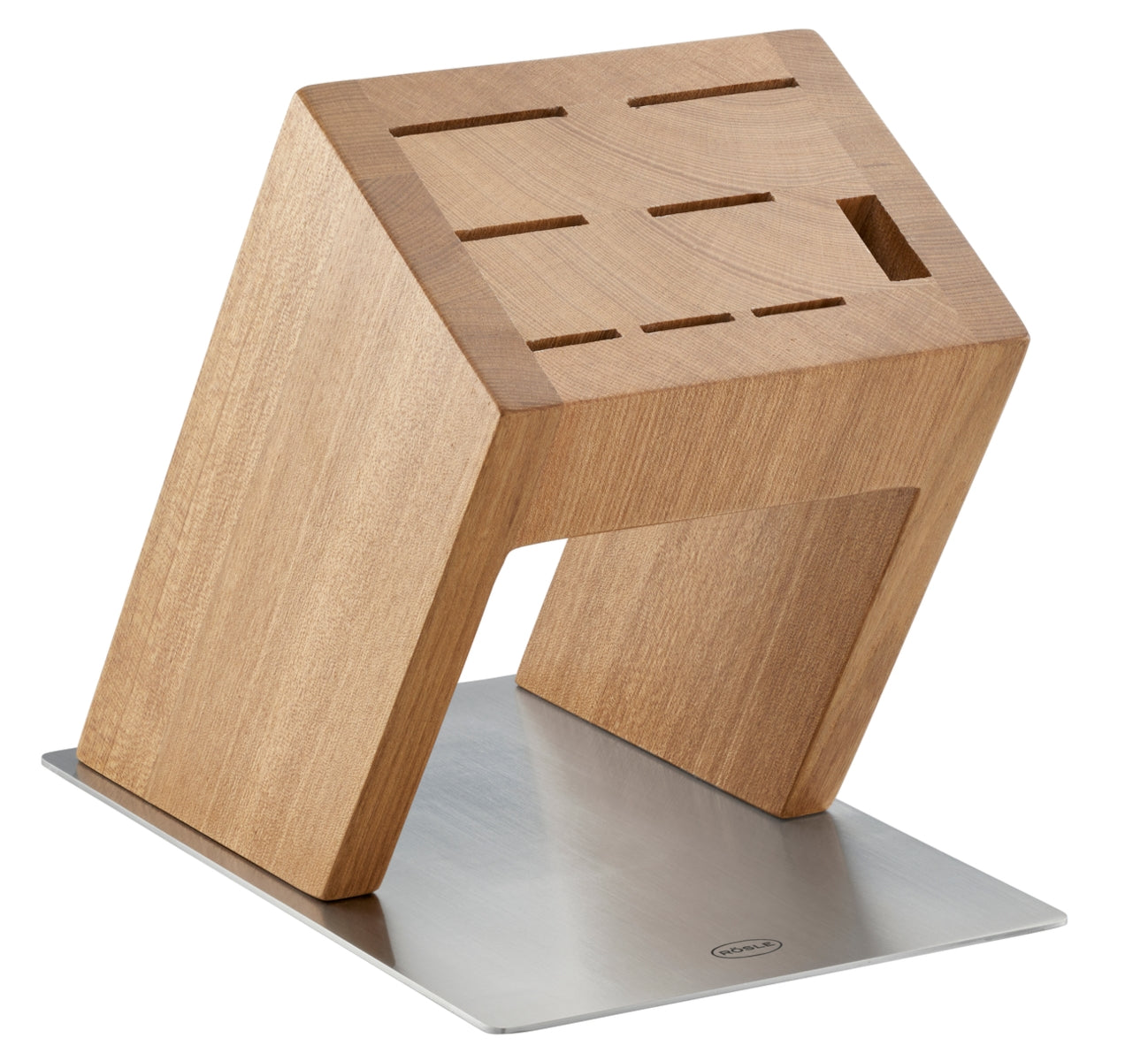 Rösle KnifeX Messerblock für 7 Messer und 1 Schere