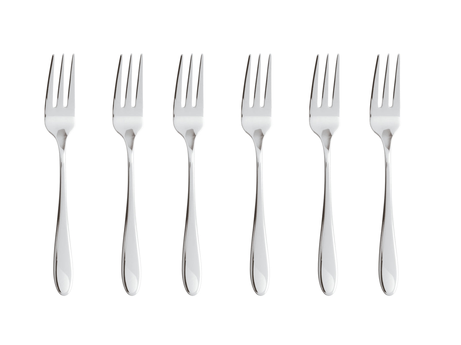 Sambonet Velvet Edelstahl18/10 Kuchengabeln Set 6