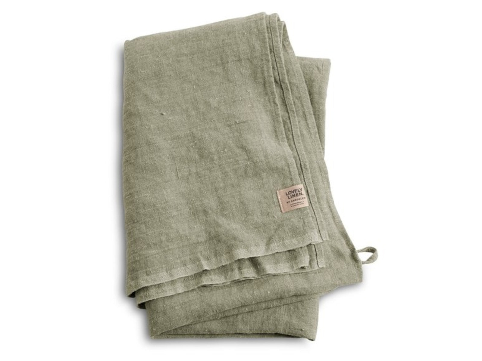 Lovely Linen Lovely Strandtuch avocado 145 x 200 cm (1 Stück) Freisteller 