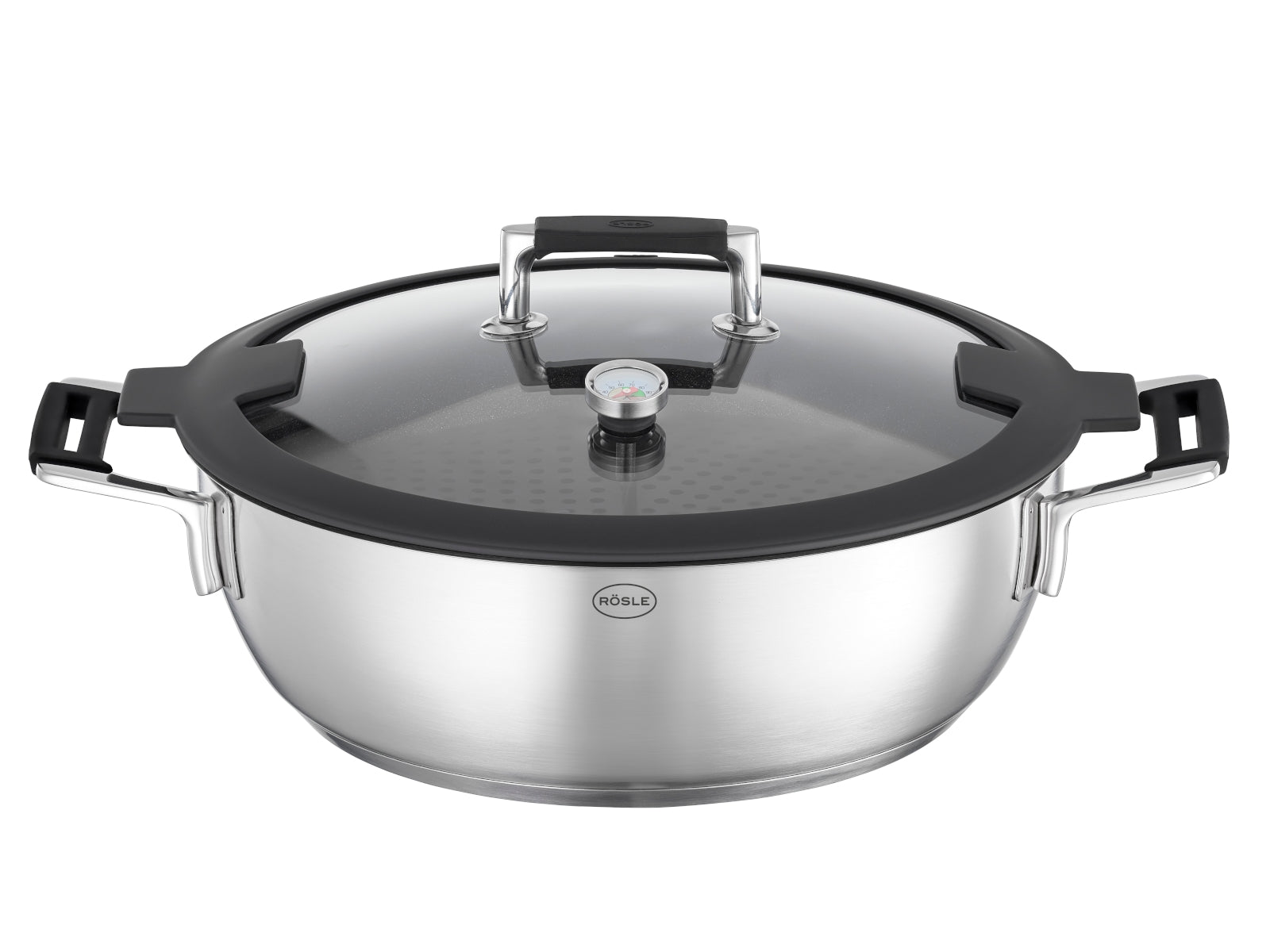 Rösle Silence® Pro Aroma Dampfgarer Edelstahl 28 cm - Produktbild 1