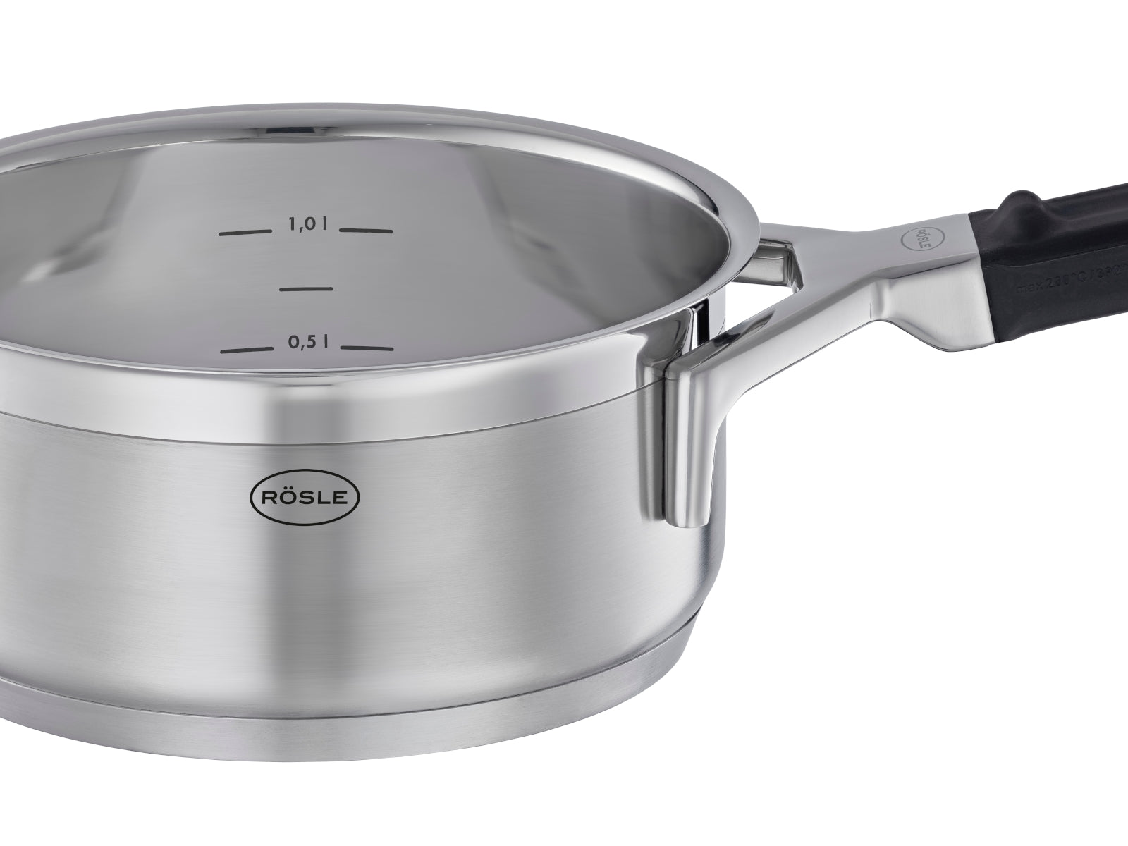 Rösle Silence® Pro Stielkasserolle ohne Deckel 16 cm