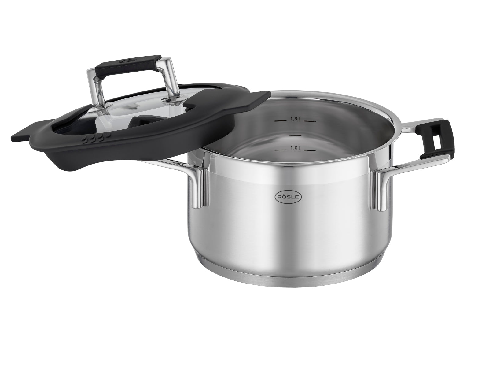 Rösle Silence® Pro Kochtopf mit Deckel 16 cm - Produktbild 2