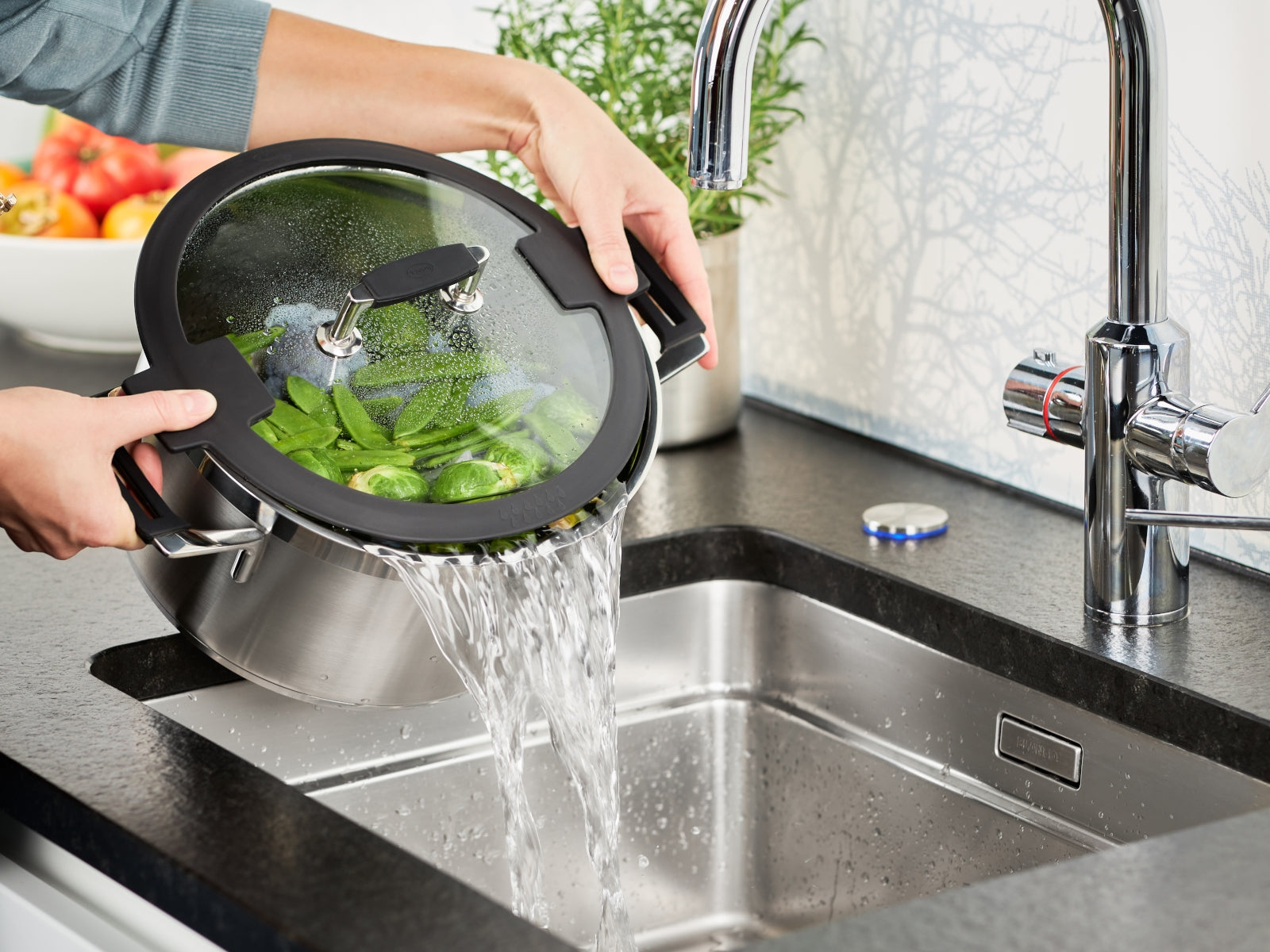 Rösle Silence® Pro Kochtopf mit Deckel 16 cm - Produktbild 4