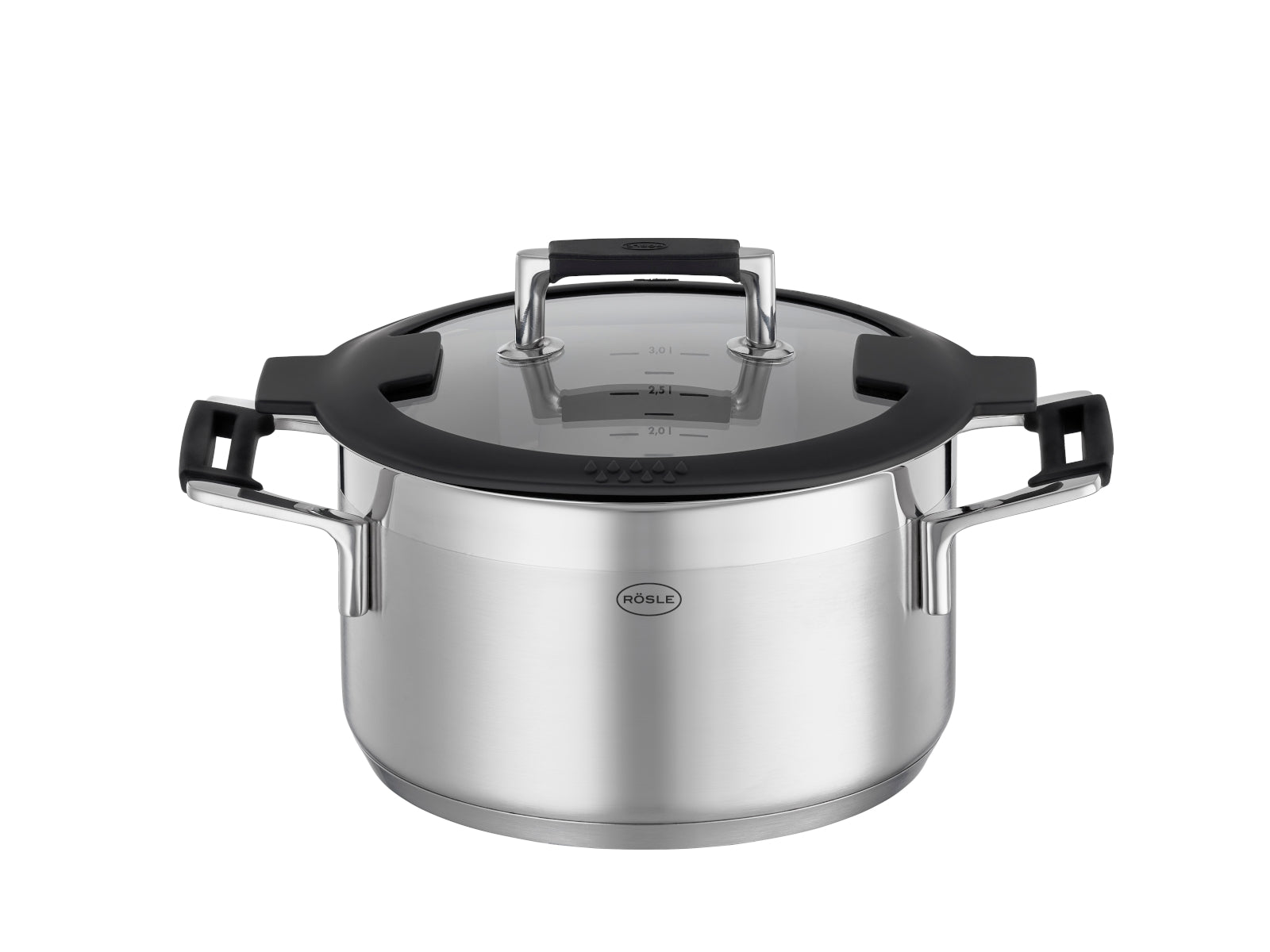 Rösle Silence® Pro Kochtopf mit Deckel 20 cm