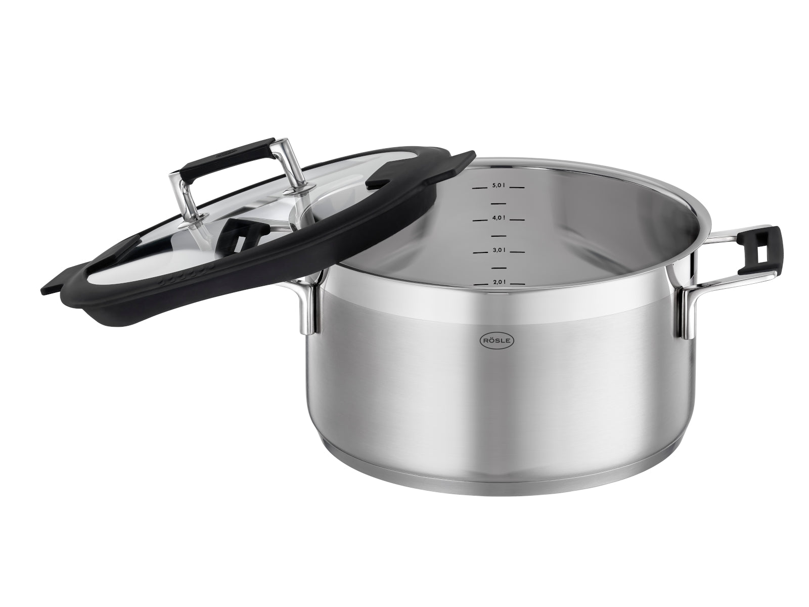 Rösle Silence® Pro Kochtopf mit Deckel 20 cm - Produktbild 2