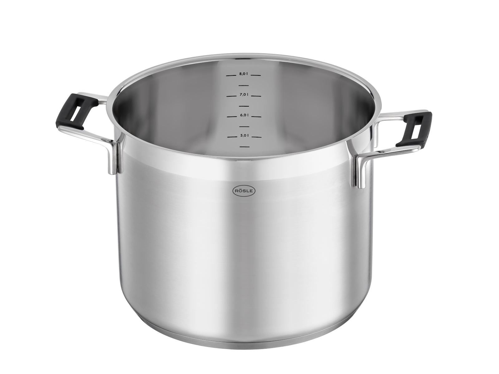 Rösle Silence® Pro Kochtopf hoch mit Deckel 24 cm - Produktbild 2
