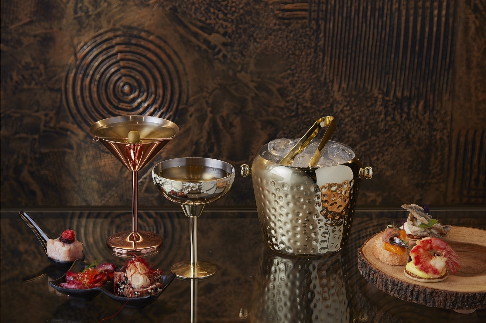 Paderno Bar Utensils Rührer Eule gold Set4 Lifestyle 4