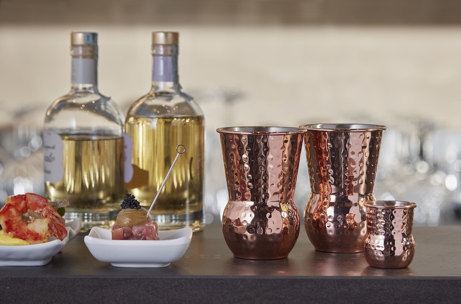 Paderno Bar Utensils Margarita/Cocktailglas schwarz 0,22 l Lifestyle 5