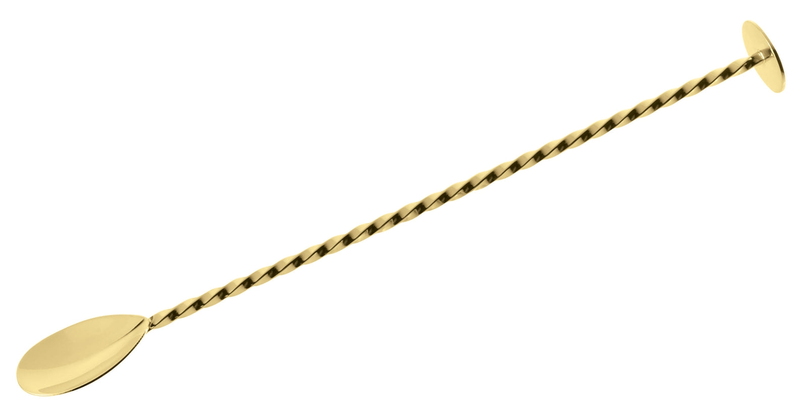 Paderno Bar Utensils Cocktaillöffel gold 28 cm Freisteller 1