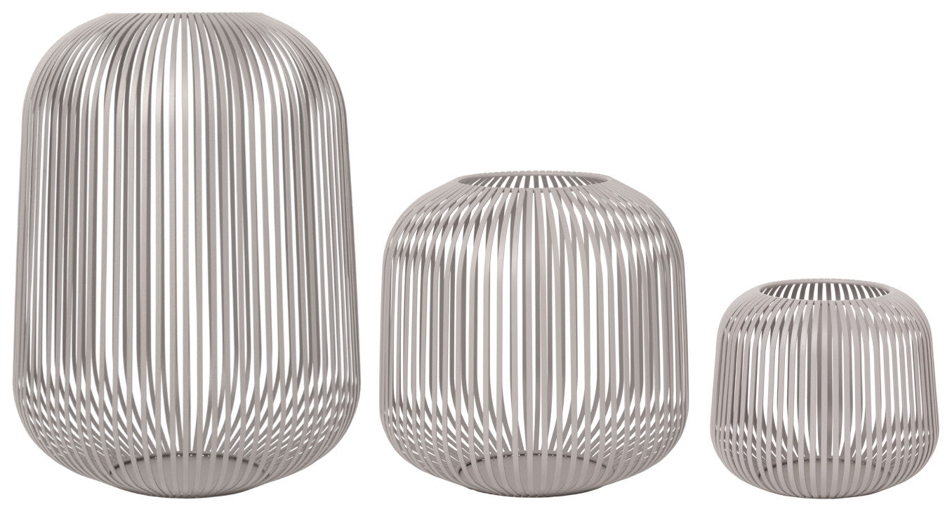 Blomus LITO Laterne mourning dove Set 3tlg.