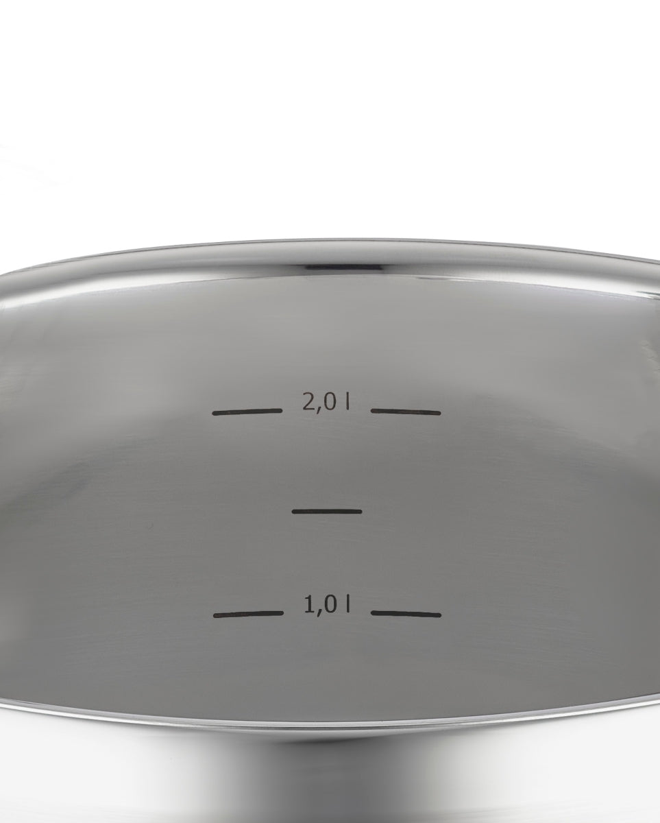 Rösle CHARM Edelstahl Bratentopf mit Deckel Ø20cm