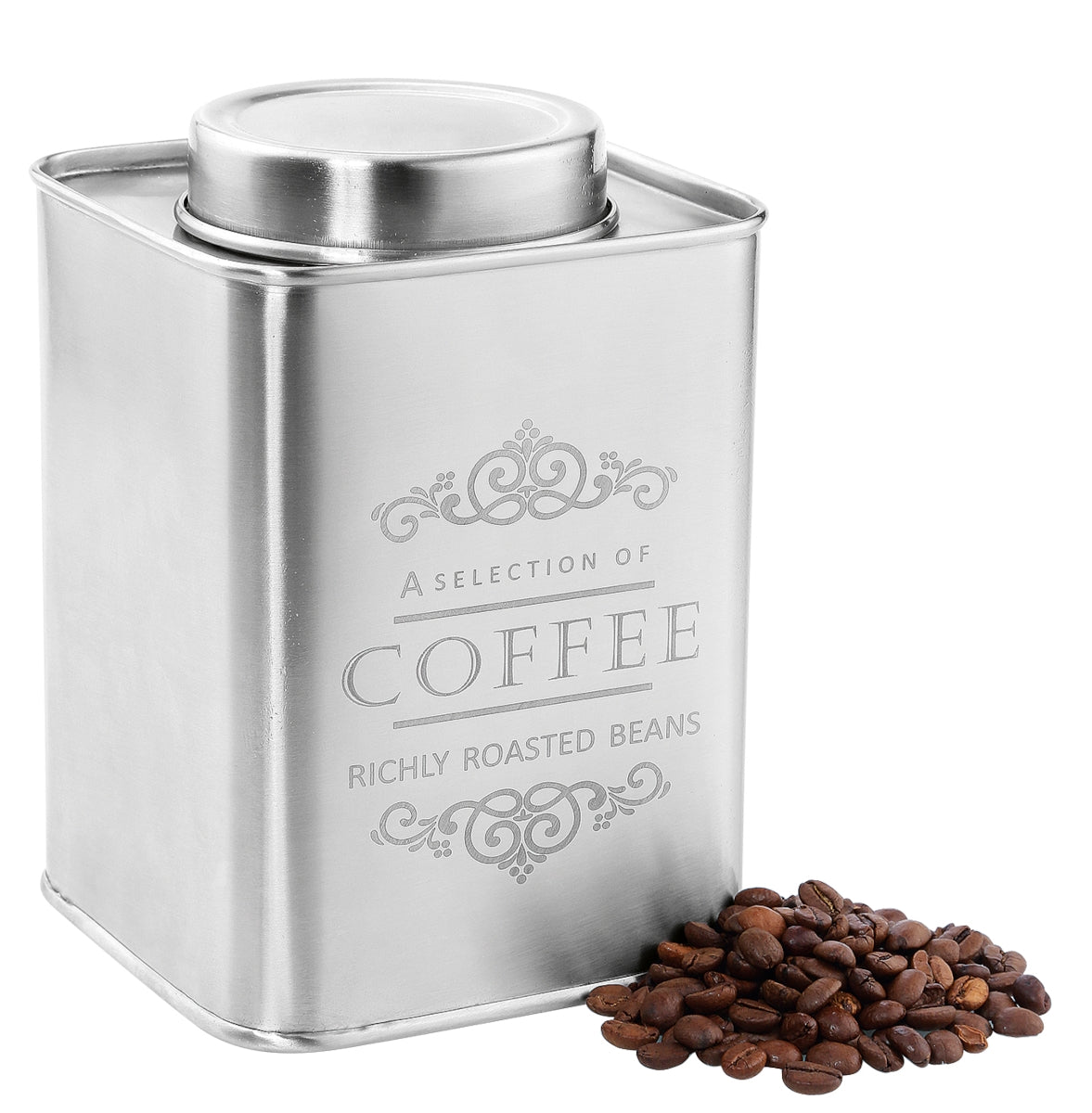Zassenhaus Vorratsdose Coffee Edelstahl 1000g