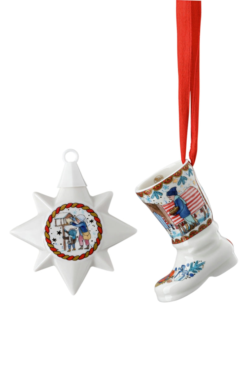 Hutschenreuther Sammelserie 21 Ministern/Stief. Set Weihnachtsgabe