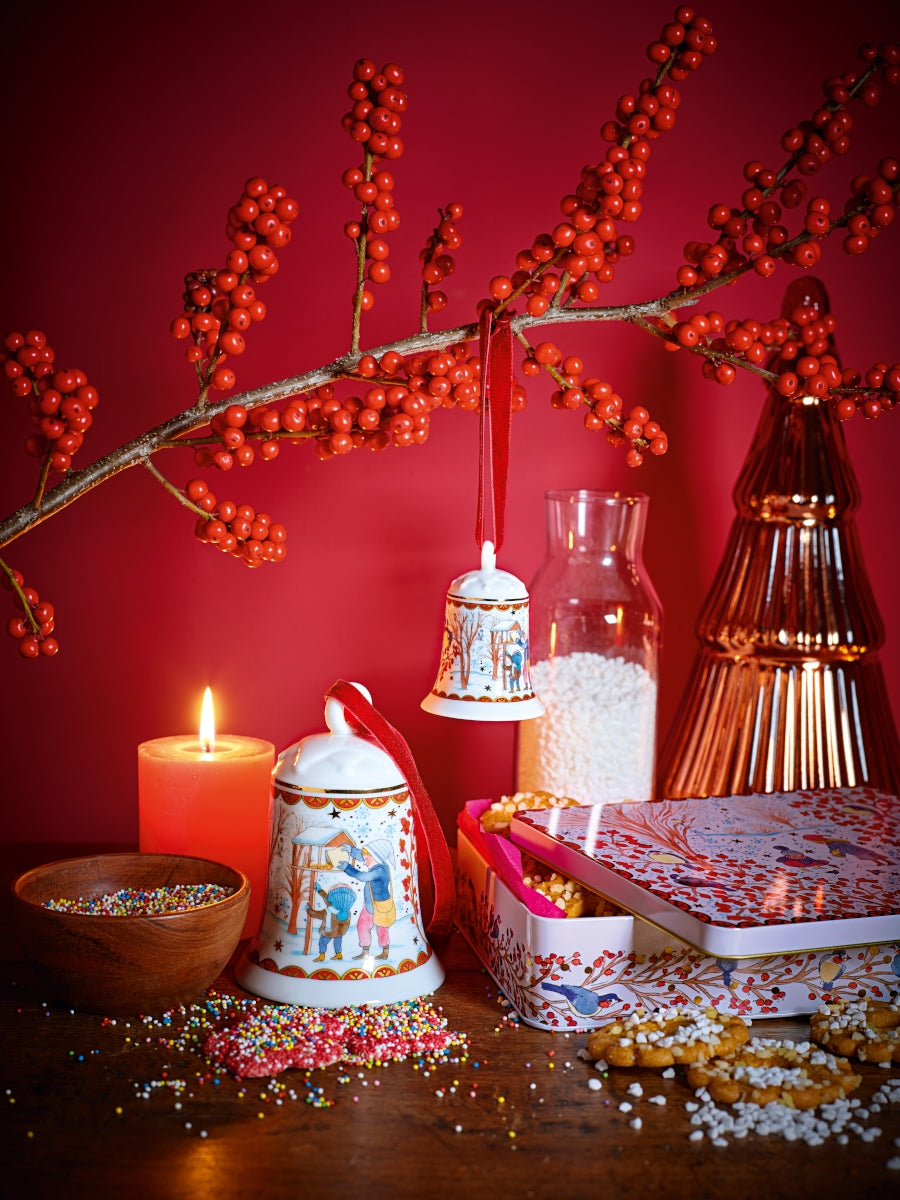 Hutschenreuther Sammelserie 21 Weihnachtsgaben Mini-Sterne 3tlg