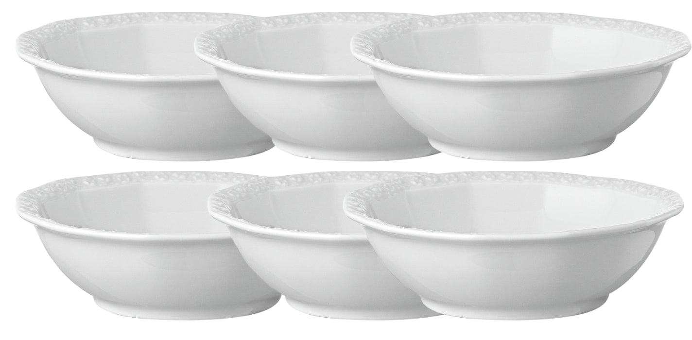 Rosenthal Maria Weiss Müslischalenset 17 cm 6tlg.