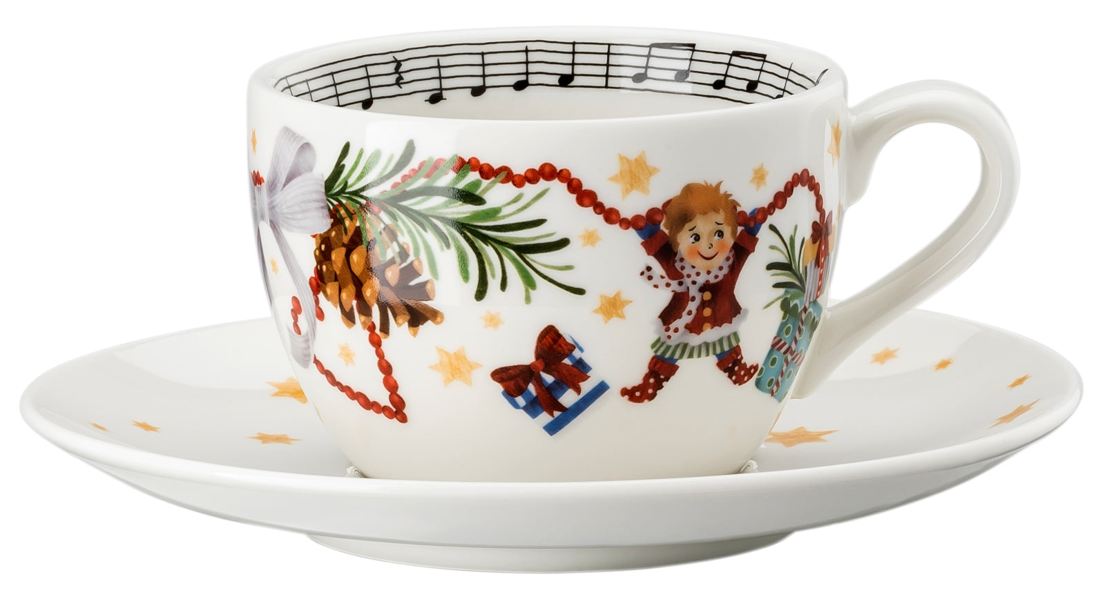 Hutschenreuther Sammelserie 2021 Lasst uns froh Cappuccinota. 2tlg