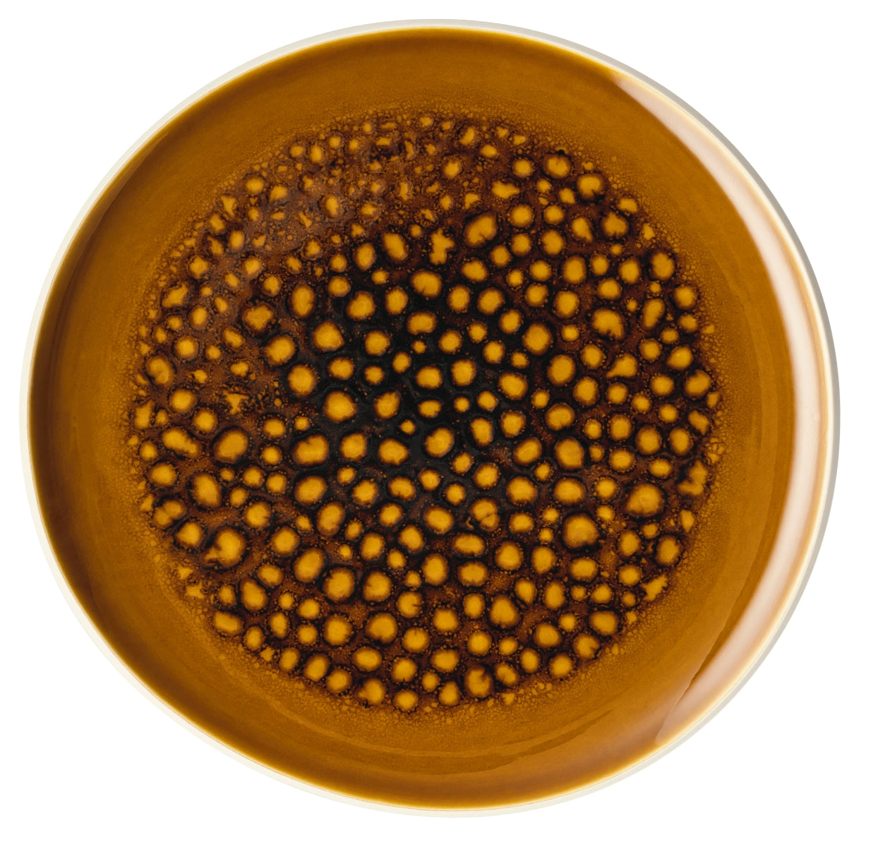 Rosenthal Junto Amber Teller flach 25 cm