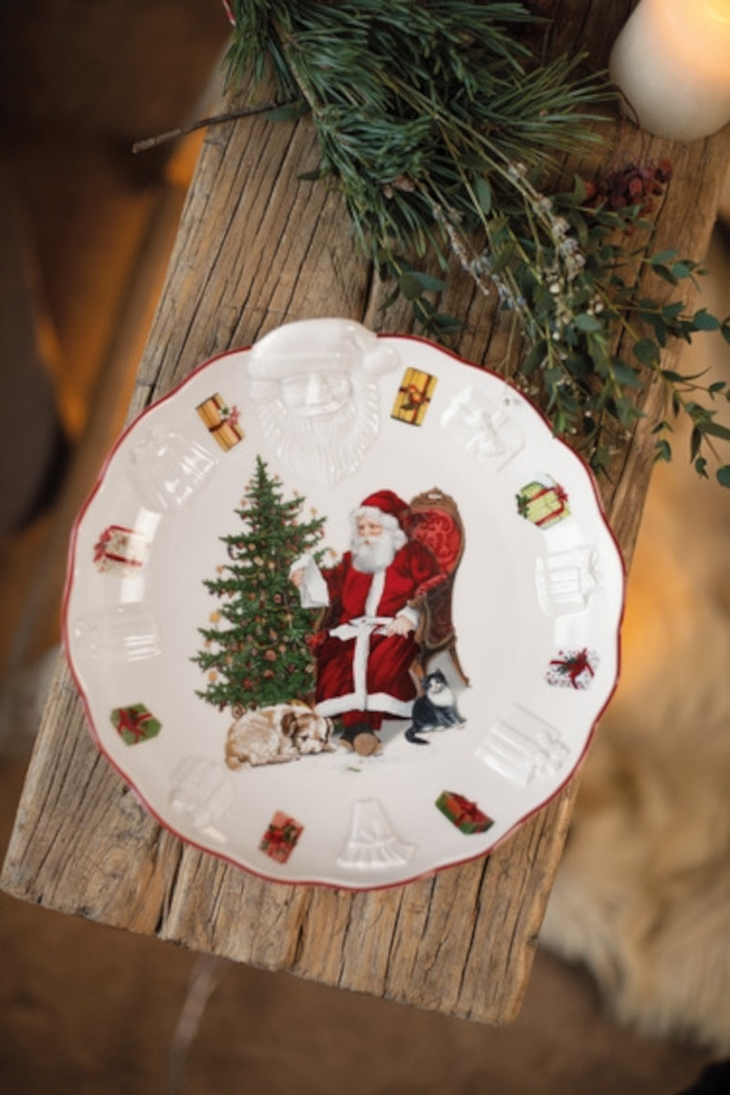 Villeroy & Boch Toy's Fantasy Schale Santa Relief Wunschzettel Lifestyle 1