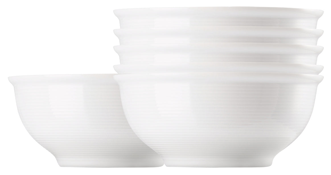 Thomas Trend weiss Müslischalen 16 cm Set 6tlg – Tischideen & Ambiente