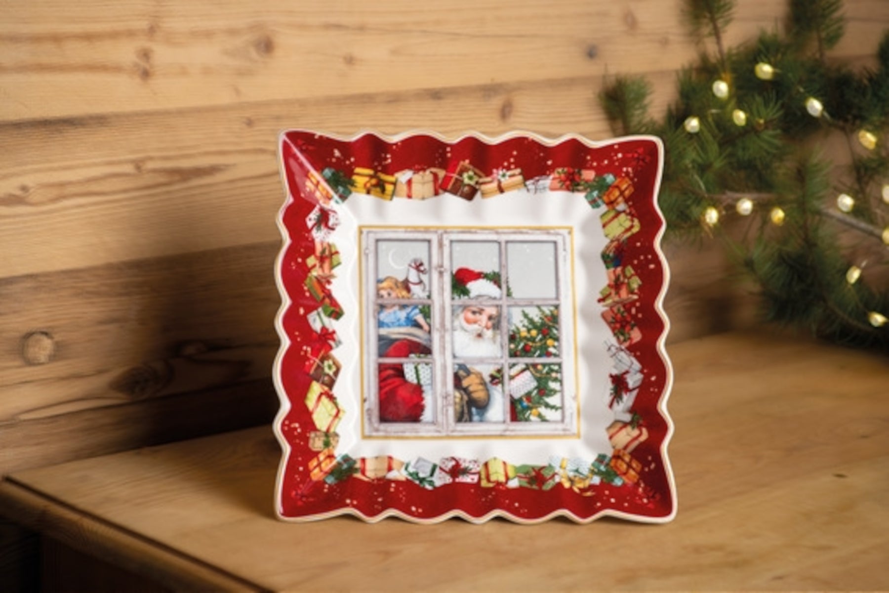 Villeroy & Boch Toy's Fantasy Schale eckig Santa Lifestyle 1