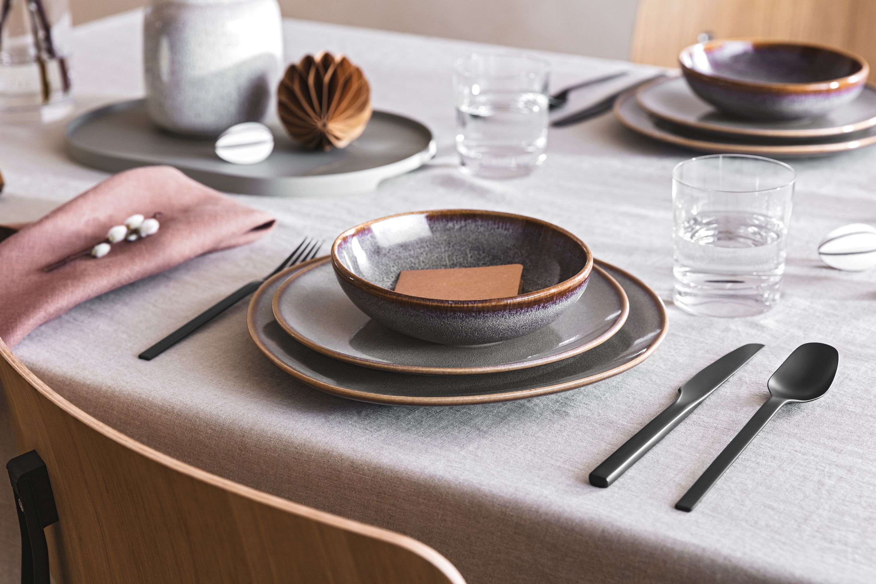 like. by Villeroy & Boch Lave beige Tafelset 12tlg