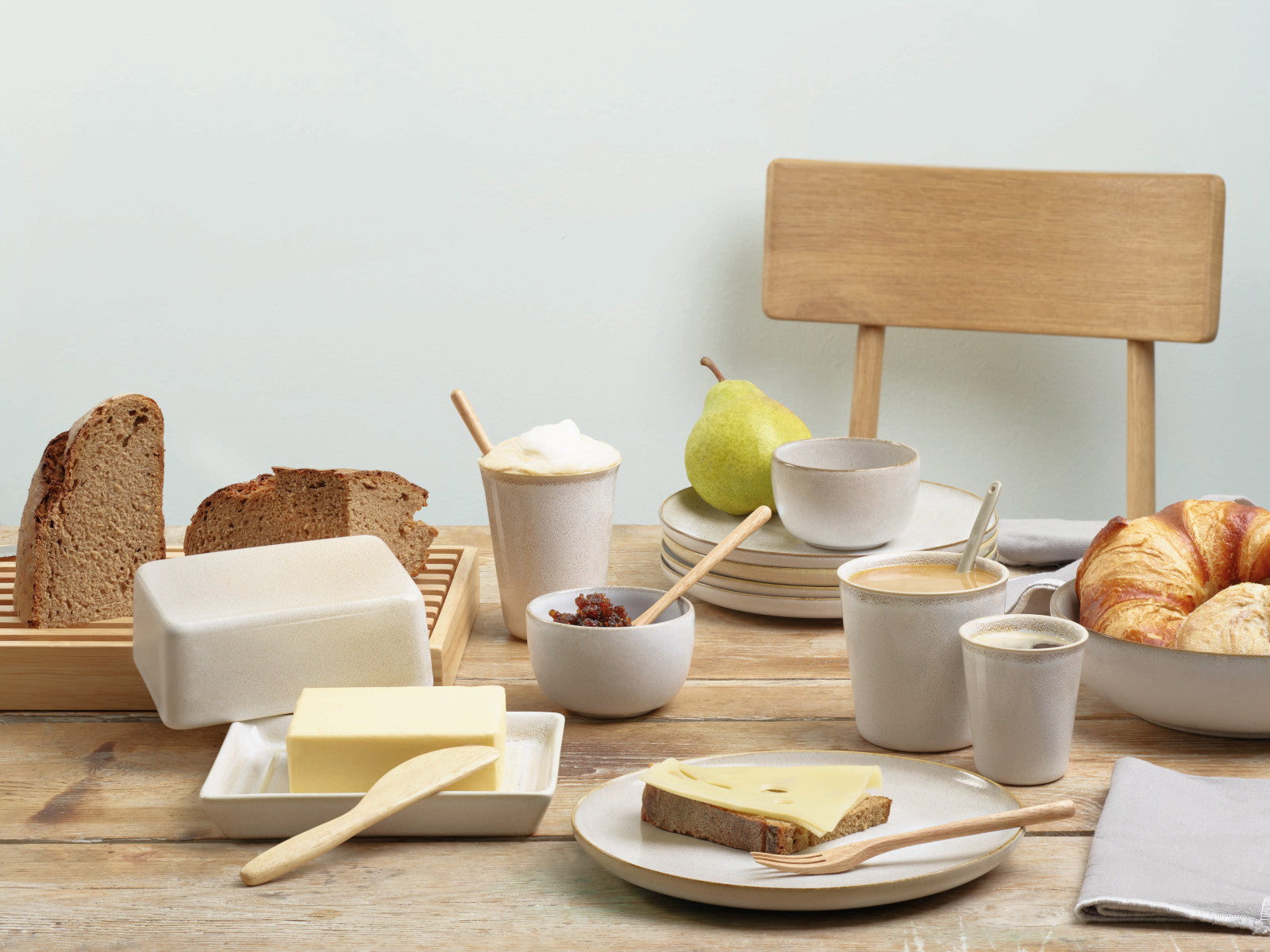 ASA Selection SAISONS Frühstücksset sand 18tlg