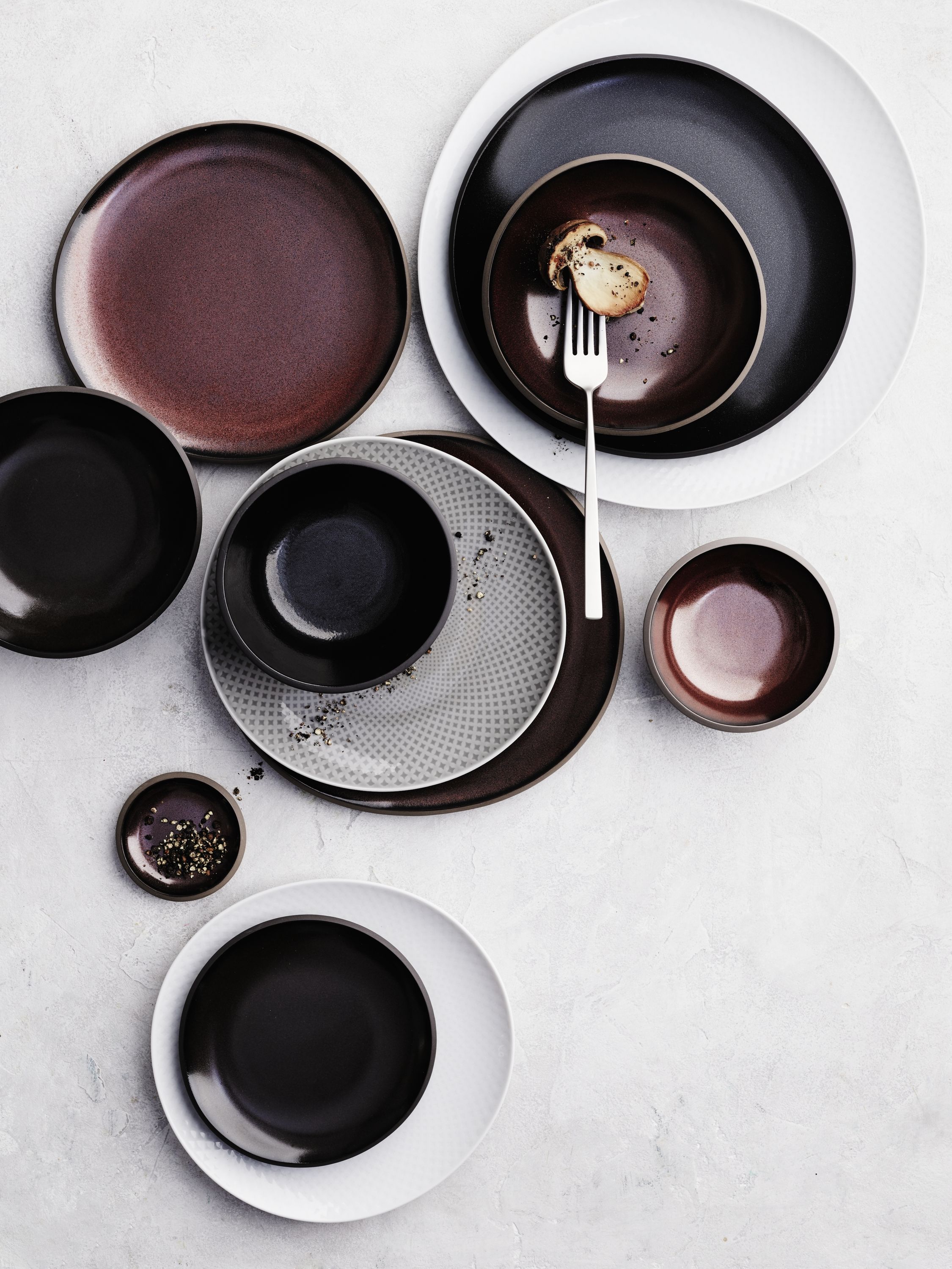 Rosenthal Junto Slate Grey Frühstücksset Set6 - Produktbild 6